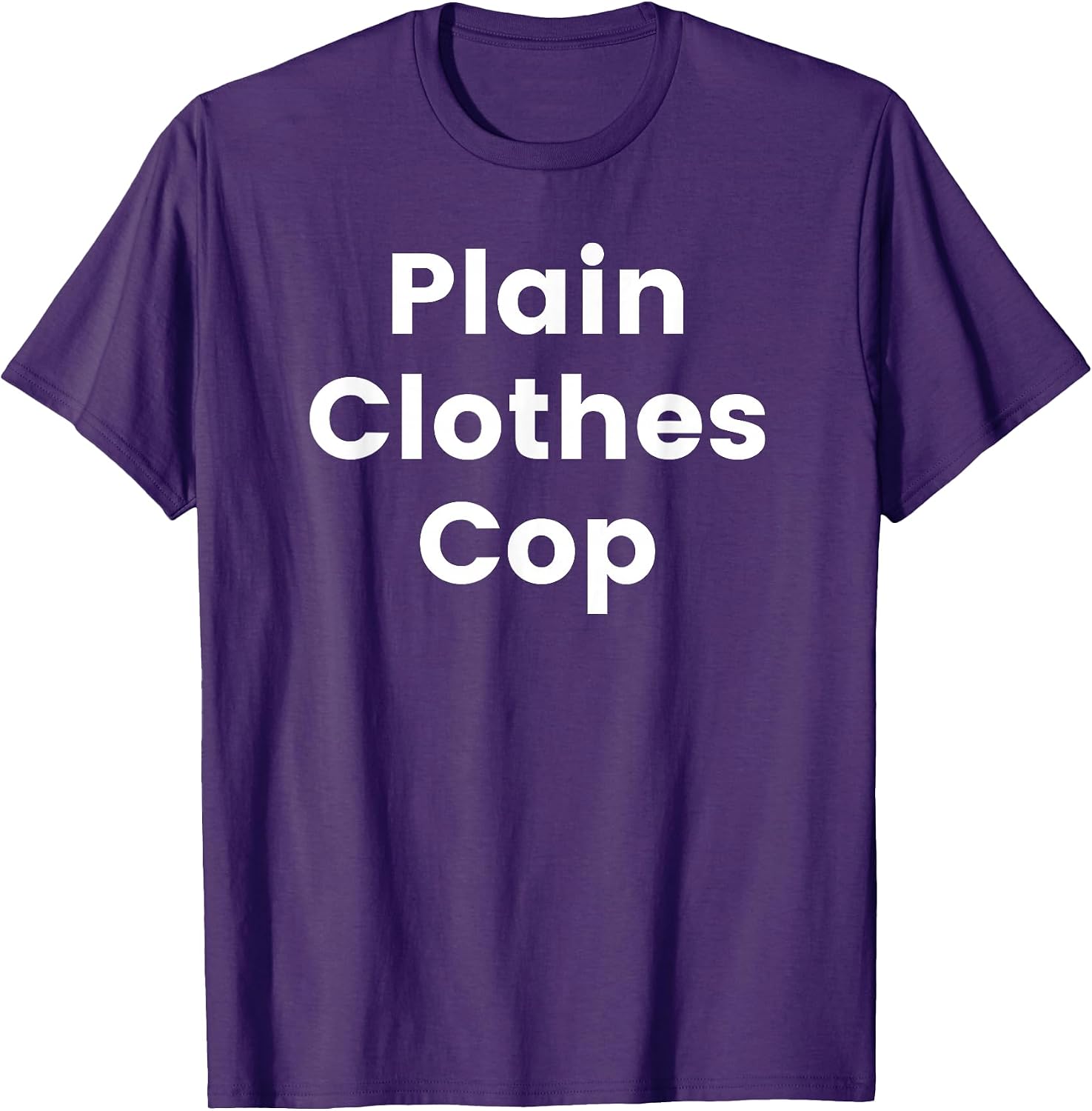 Plain Clothes Cop Shirt - Undercover Police Costume