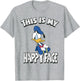 Disney Donald Duck Angry Grumpy This is My Happy Face