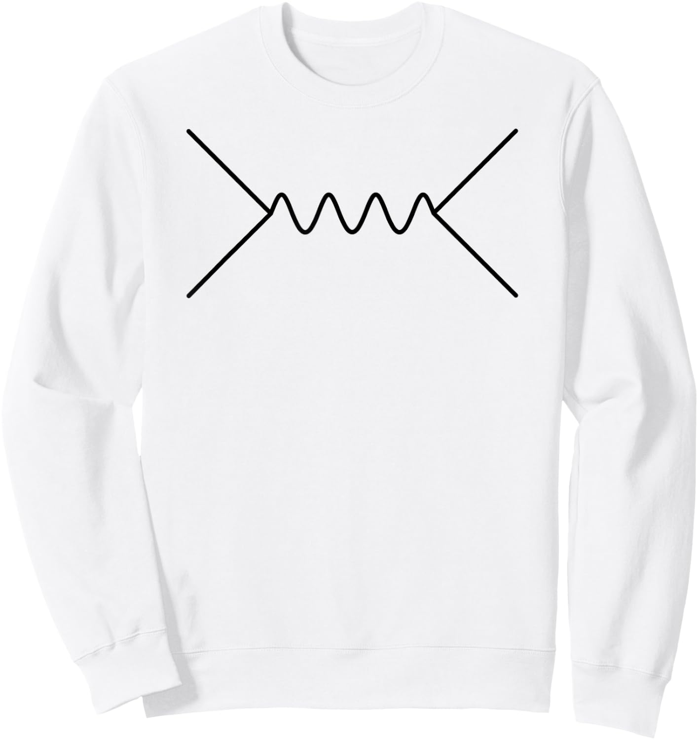 Feynman Diagram: Physics Quantum Mechanics Science T Shirt Sweatshirt - Sweatshirt | White