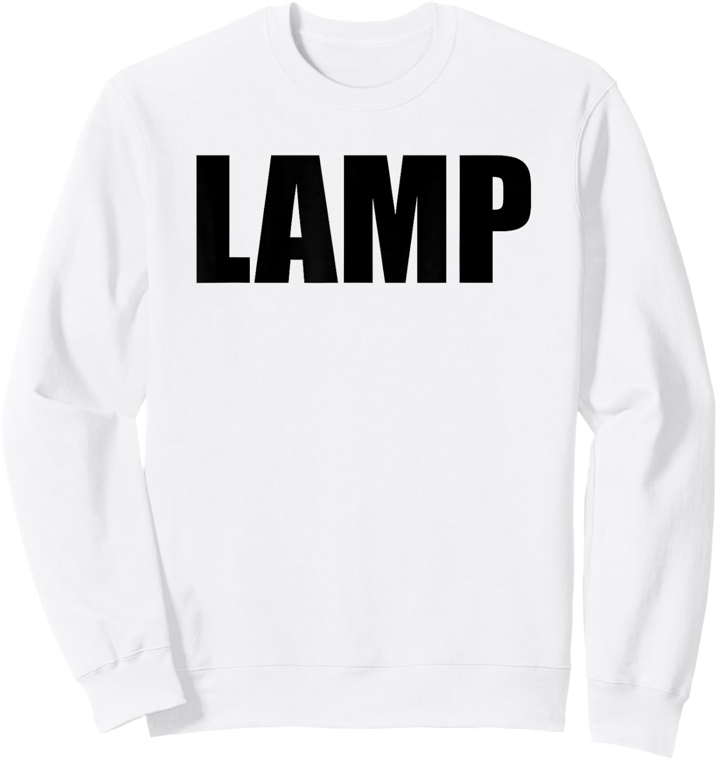 Lamp Costume Moth Meme Couple Fun Halloween Party Sweatshirt - Sweatshirt | White