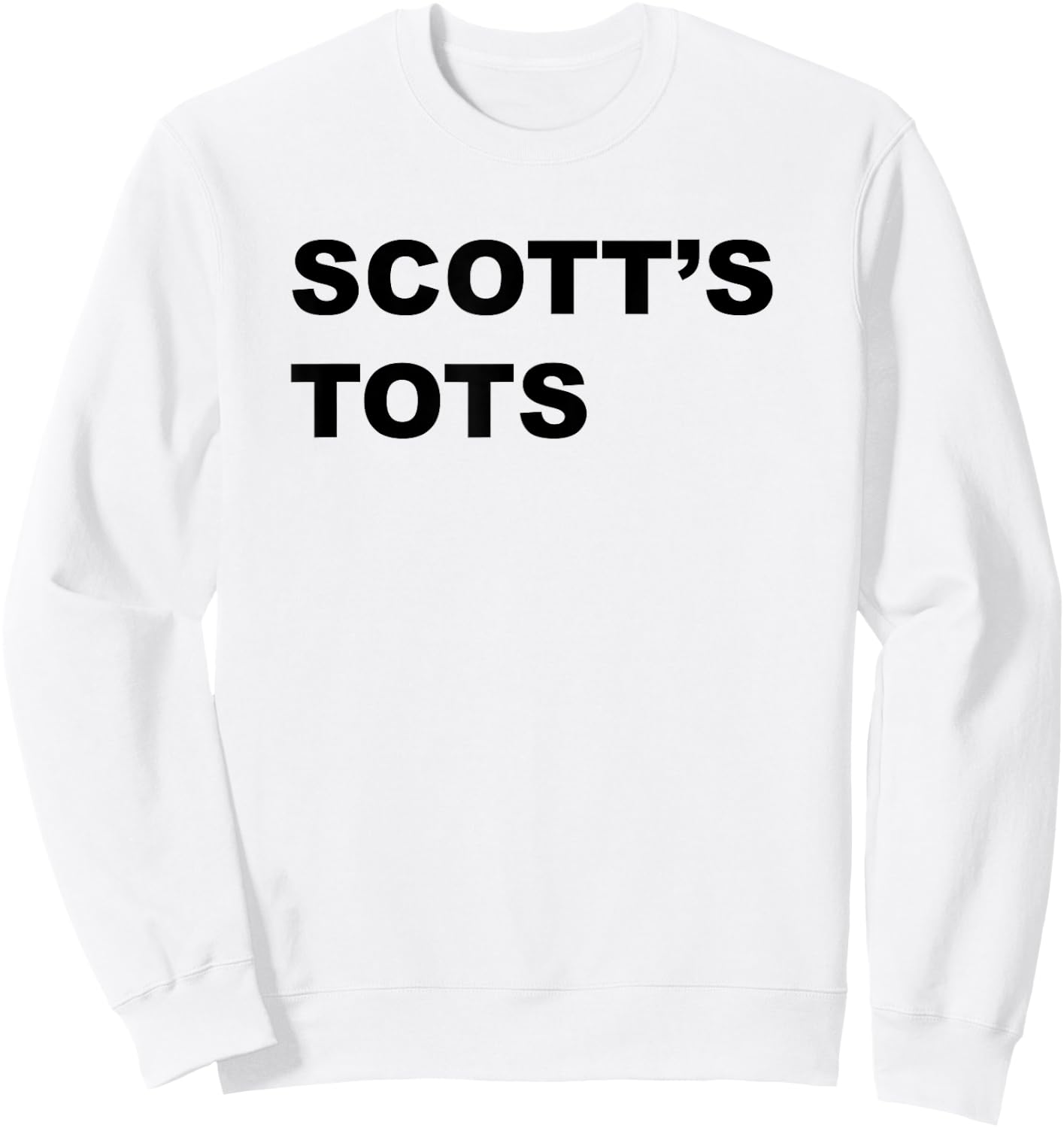 Scott's Tots Shirt Sweatshirt - Sweatshirt | White