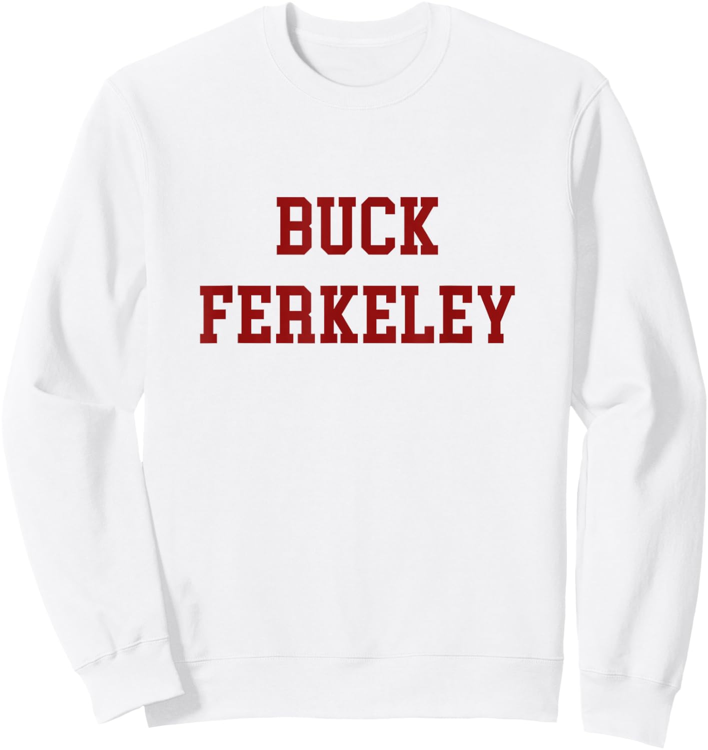 Buck Ferkeley (White/Grey) Sweatshirt - Sweatshirt | White
