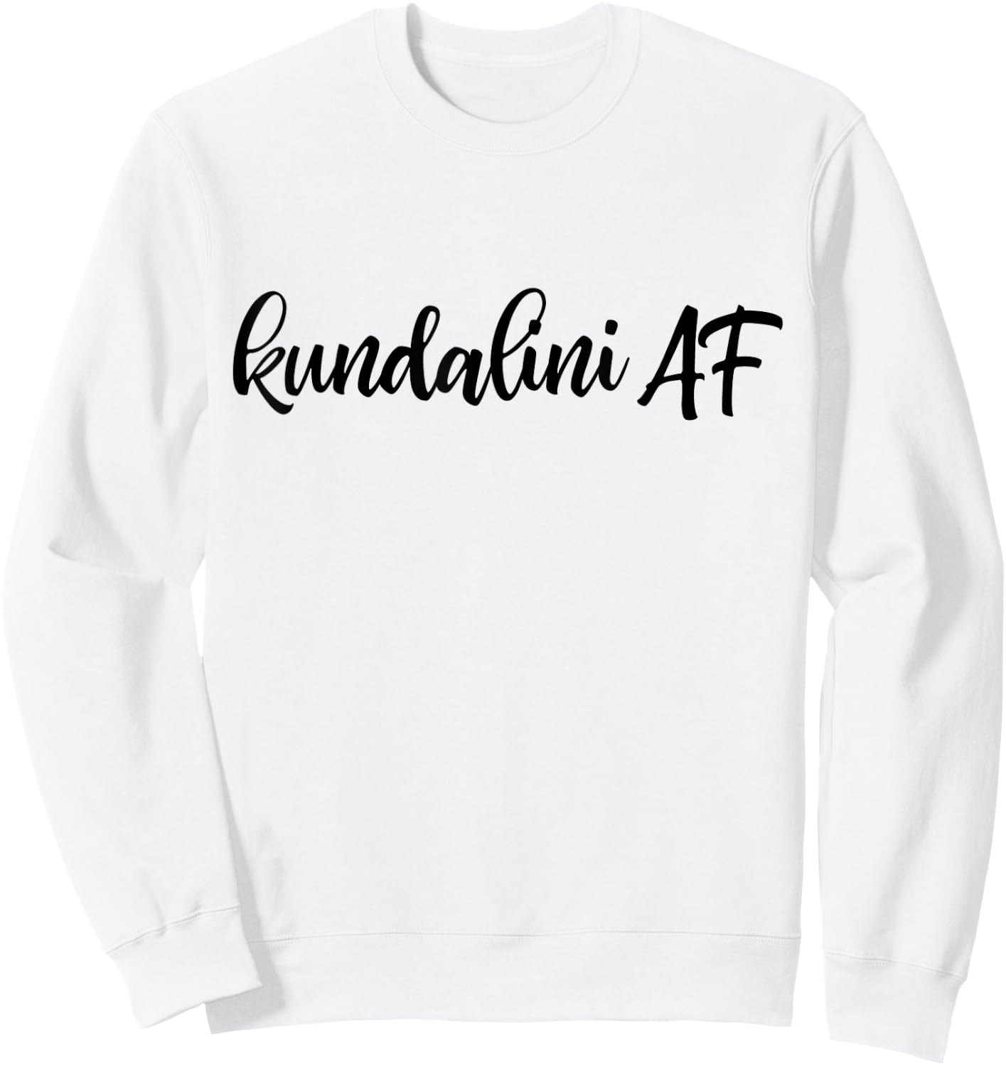 Kundalini Yoga Shirt Kundalini AF Sweatshirt - Sweatshirt | White