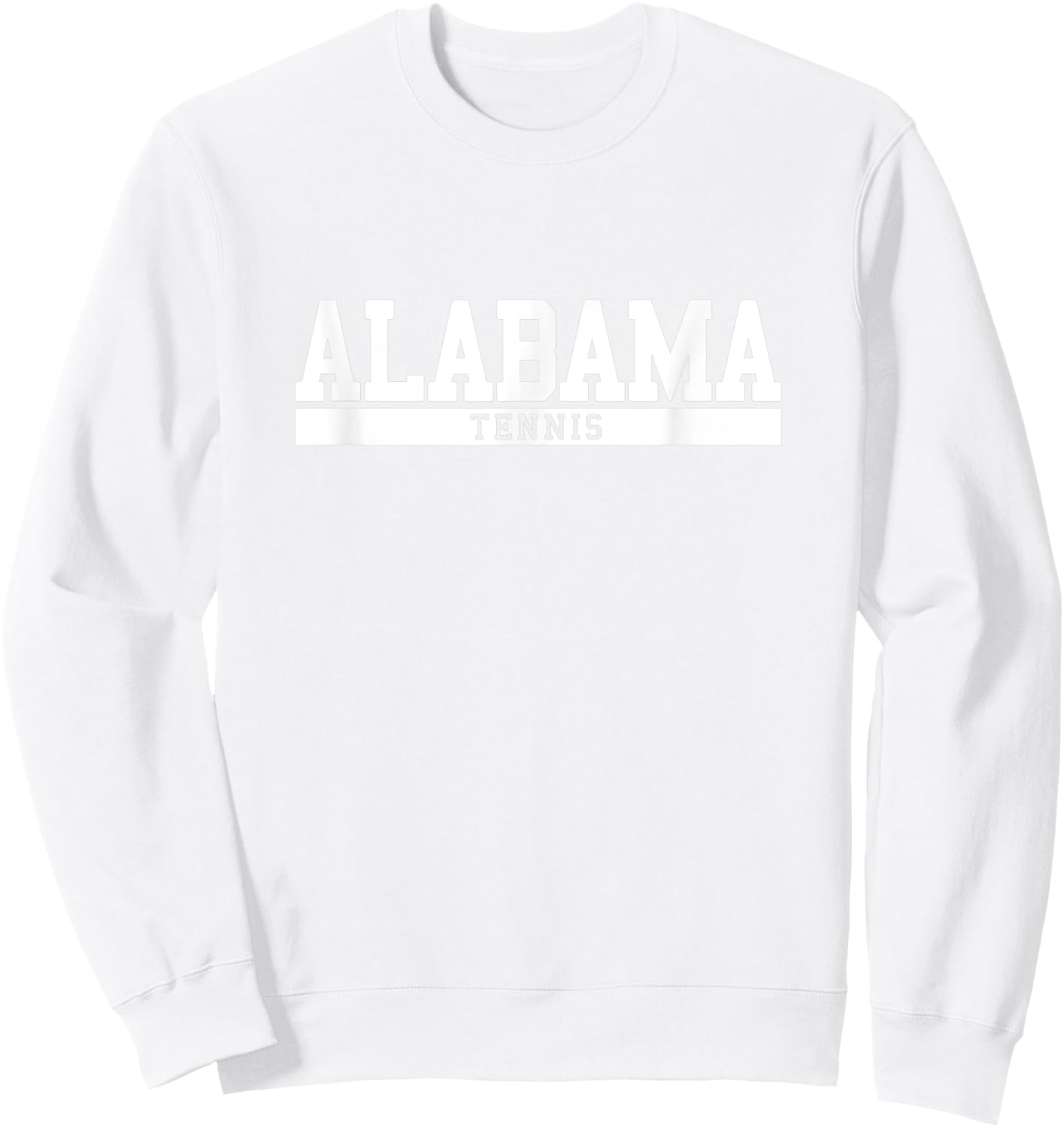 Alabama Tennis Sweatshirt - Sweatshirt | White