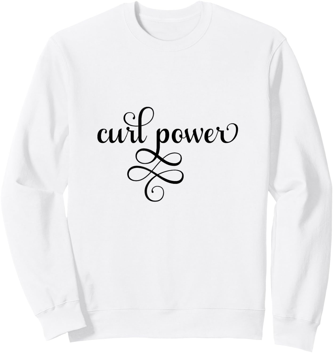 Curl Power Curly Hair Pride Sweatshirt - Sweatshirt | White