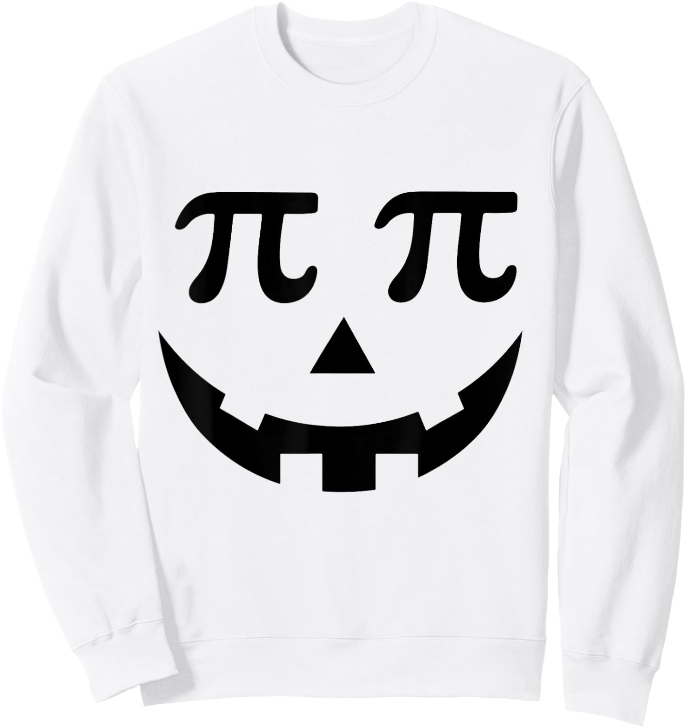 Pumpkin Pi Pie Math Halloween Costume Sweatshirt - Sweatshirt | White