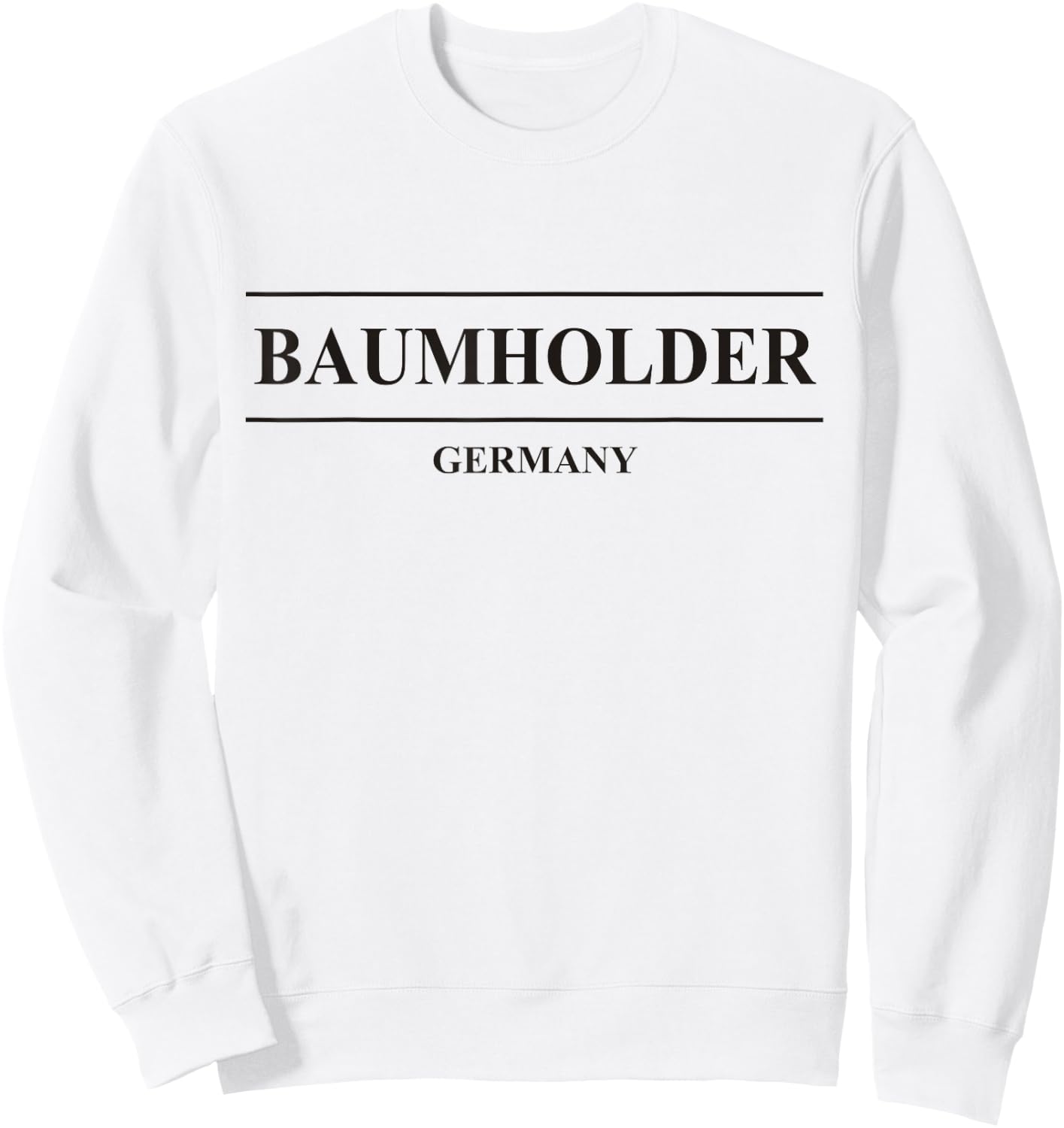 Baumholder Germany Sweatshirt - Sweatshirt | White