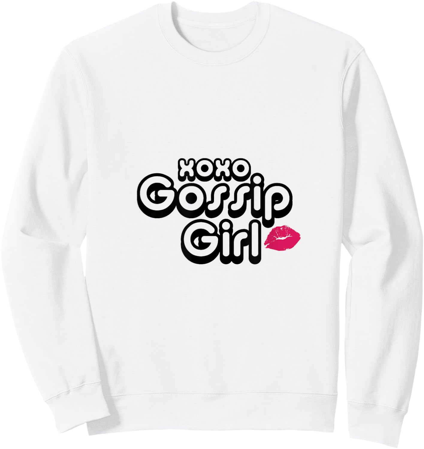 Gossip Girl shirt Sweatshirt - Sweatshirt | White