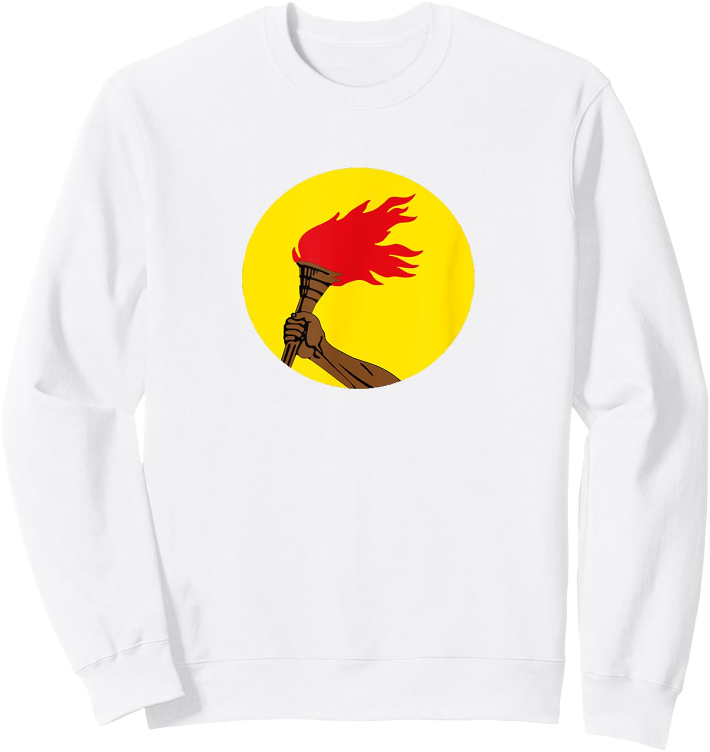 African History Shirts | Vintage ZAIRE Country Flag Symbol Sweatshirt - Sweatshirt | White