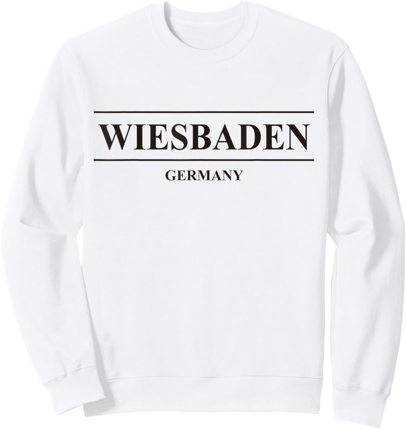 Wiesbaden Germany Sweatshirt - Sweatshirt | White