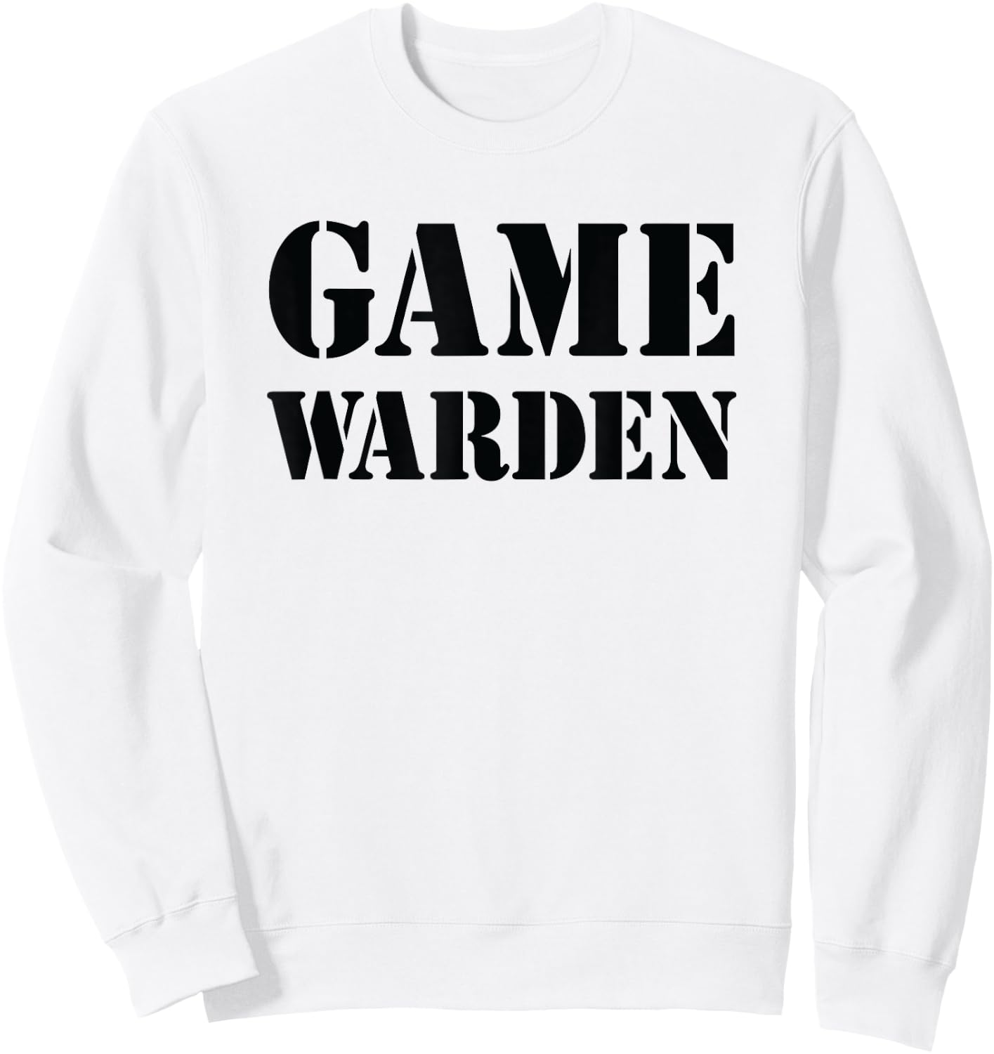 Game Warden Shirt Halloween Costume Sweatshirt - Sweatshirt | White