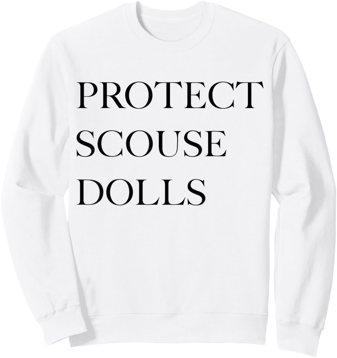 Protect Scouse Dolls Sweatshirt - Sweatshirt | White
