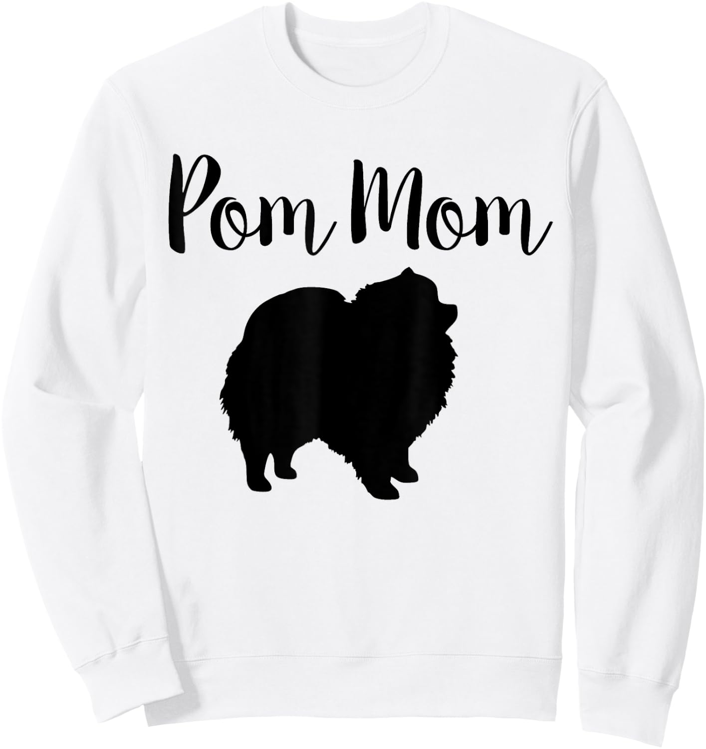Pom Mom Funny Shirt Sweatshirt - Sweatshirt | White
