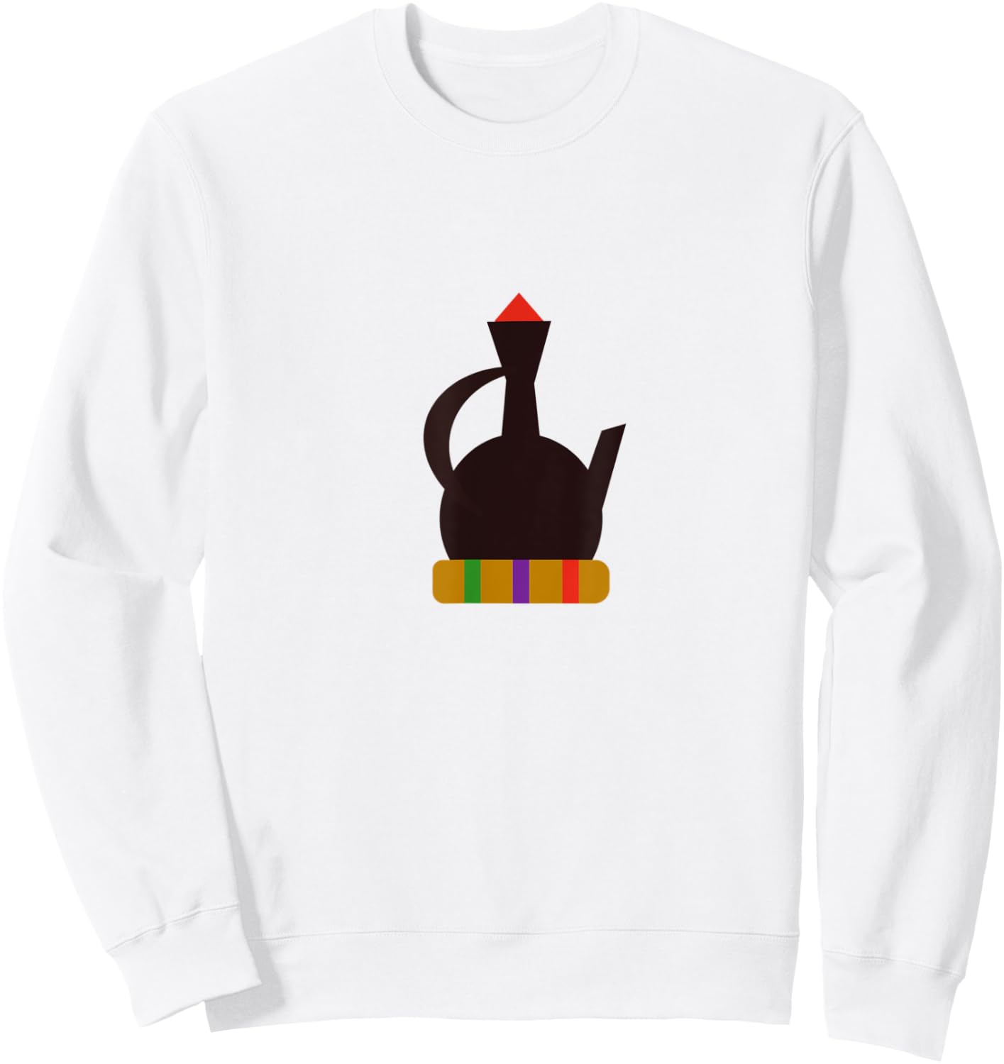 Jebena Ethiopian Coffee Sweatshirt - Sweatshirt | White