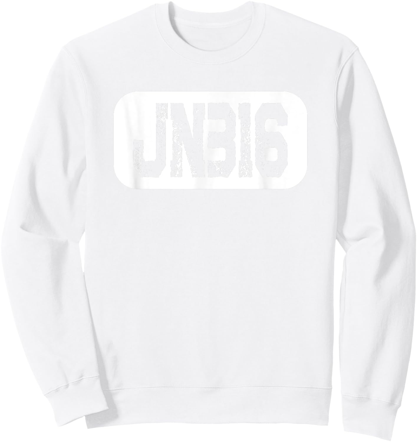 John 3:16 Bible Verse Christian Inspirational Jesus Disciple Sweatshirt - Sweatshirt | White