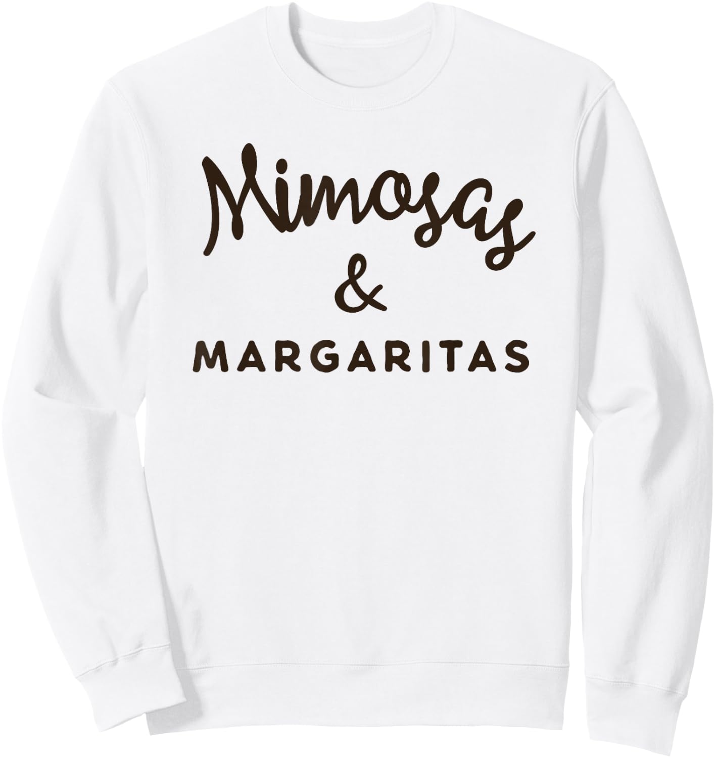 Mimosa Margarita Cocktail T Shirt Sweatshirt - Sweatshirt | White