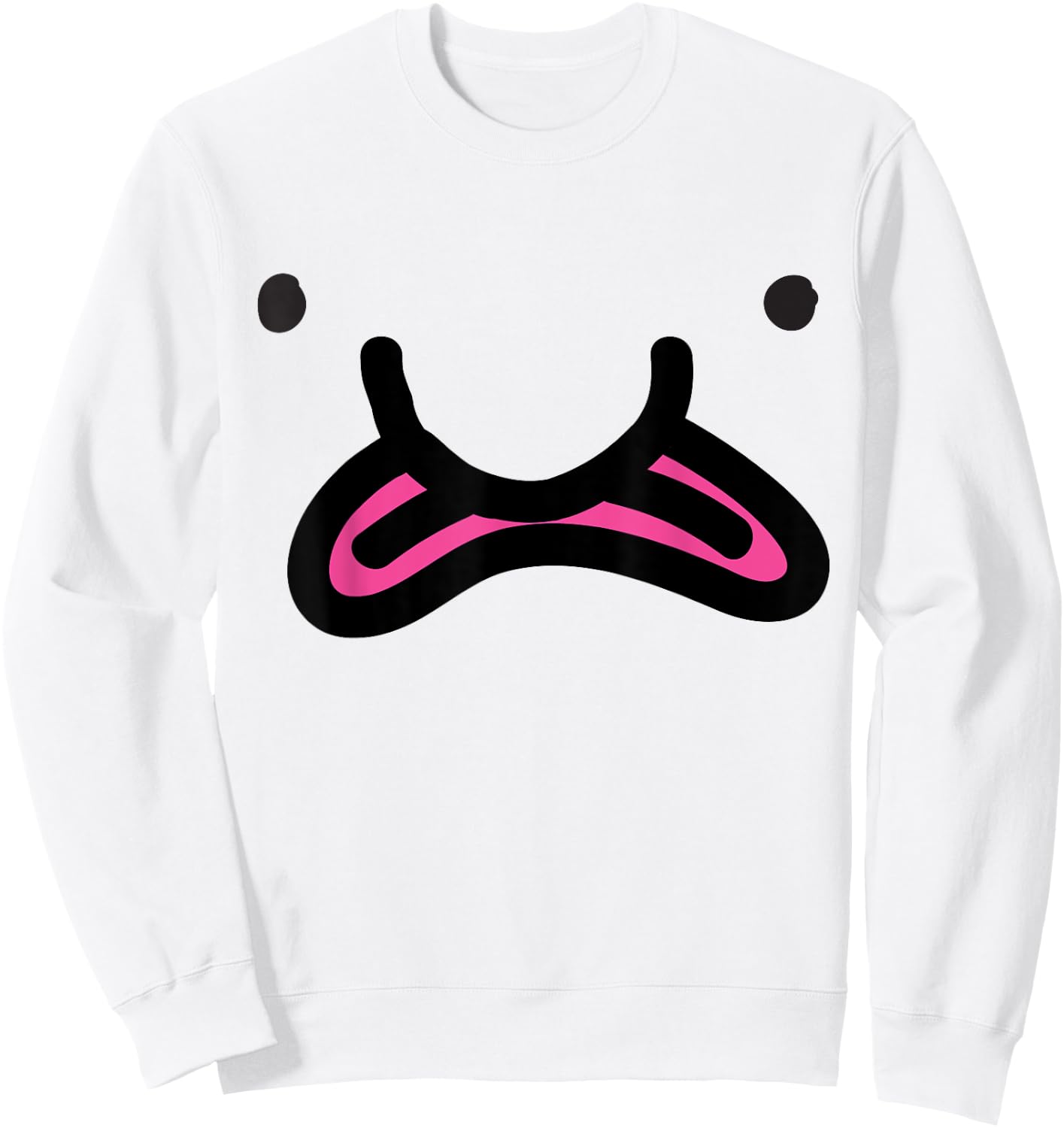 Blobfish Face Shirt | Meme Kids Shirts Gifts Sweatshirt - Sweatshirt | White