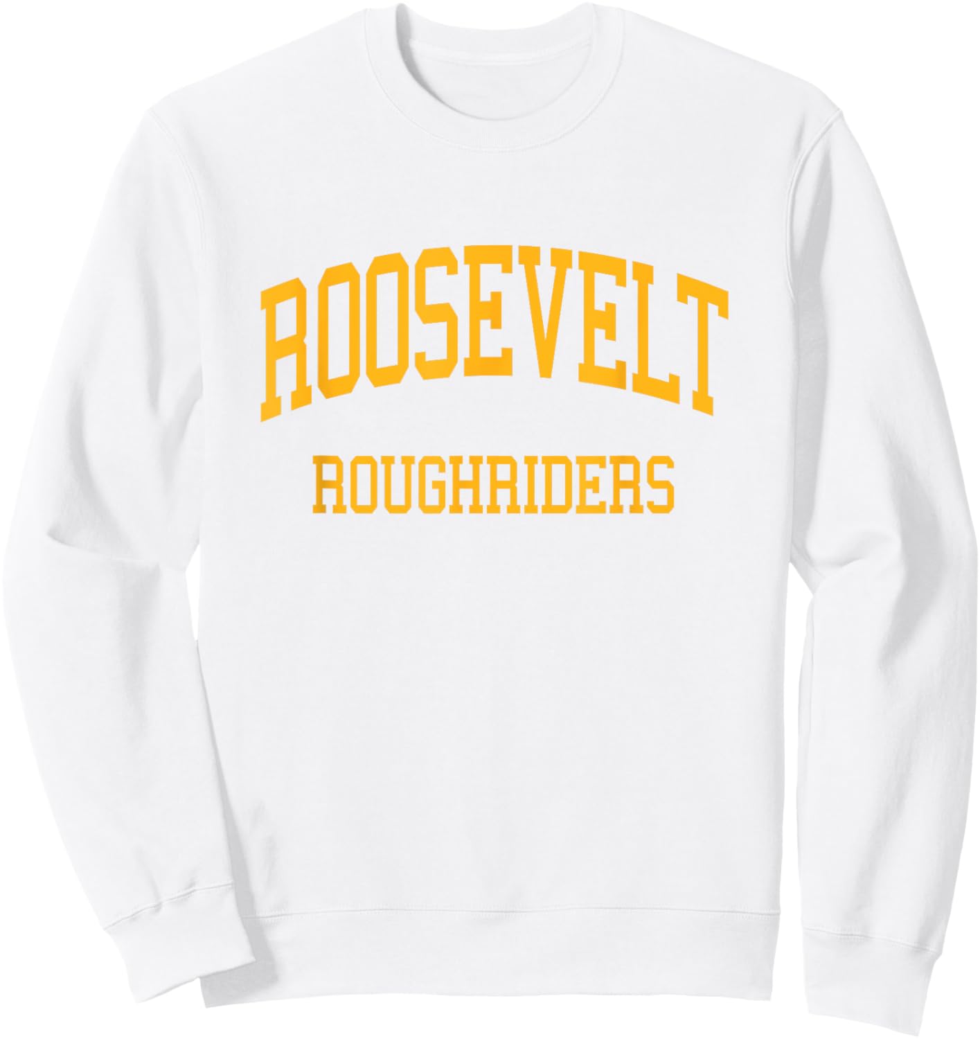 Roosevelt High School HS Seattle WA Retro Sports Sweatshirt - Sweatshirt | White