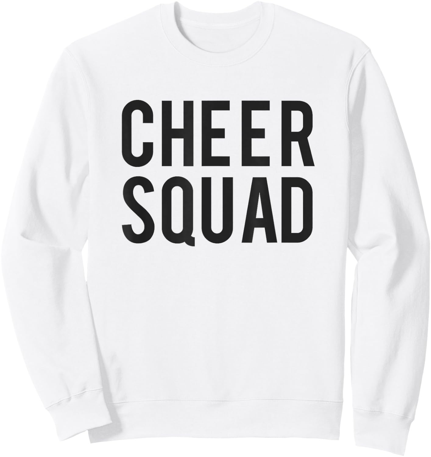 Cheer Squad for Cheerleaders Sweatshirt - Sweatshirt | White