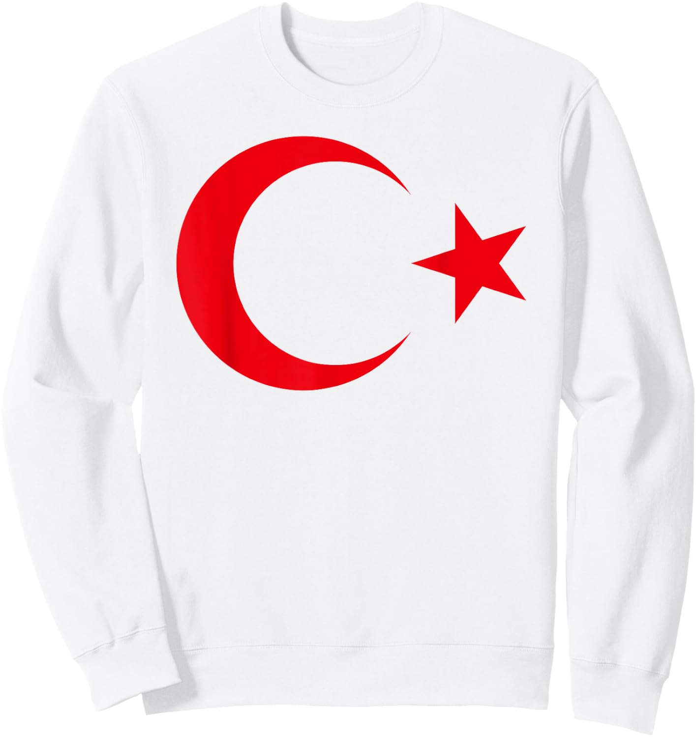 Turkey Flag Turkiye Turkish Sports Jersey Souvenir Sweatshirt - Sweatshirt | White