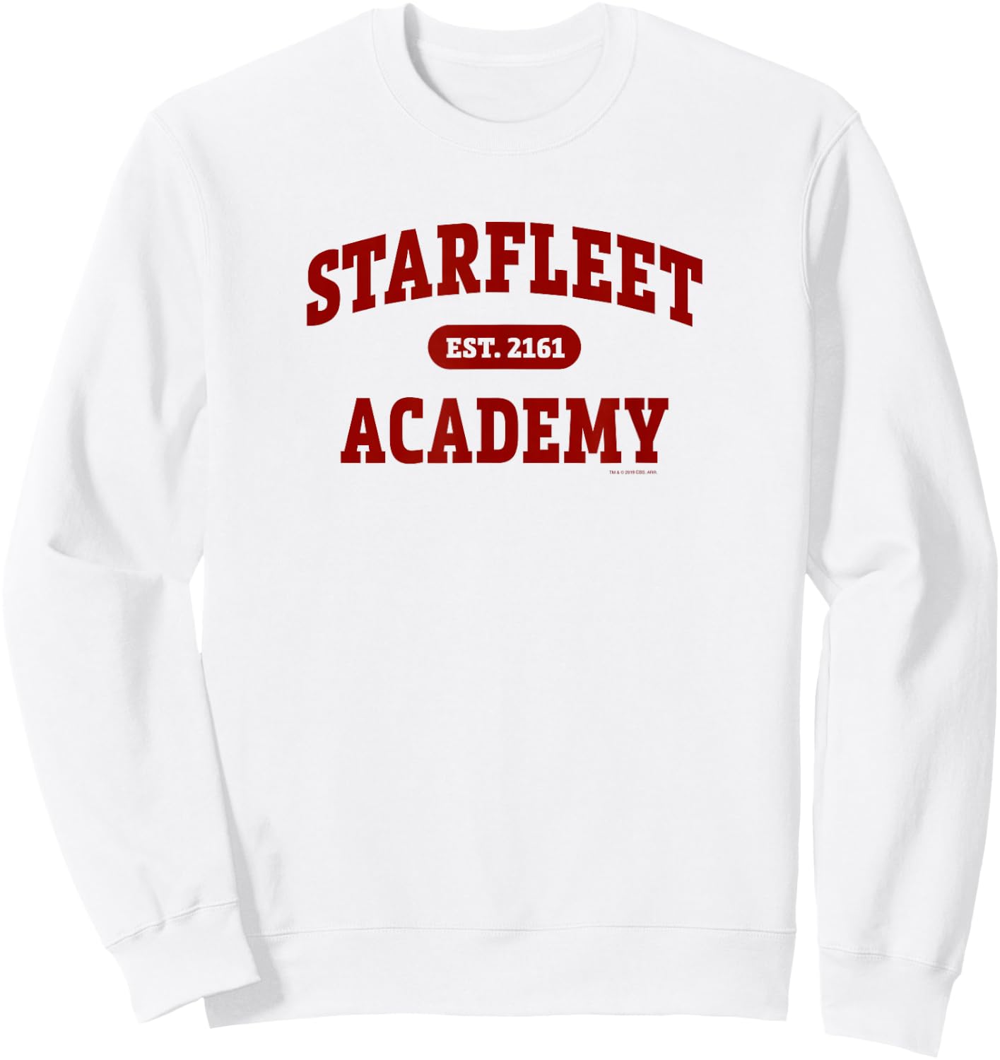 Star Trek Starfleet Academy EST. 2161 Sweatshirt - Sweatshirt | White