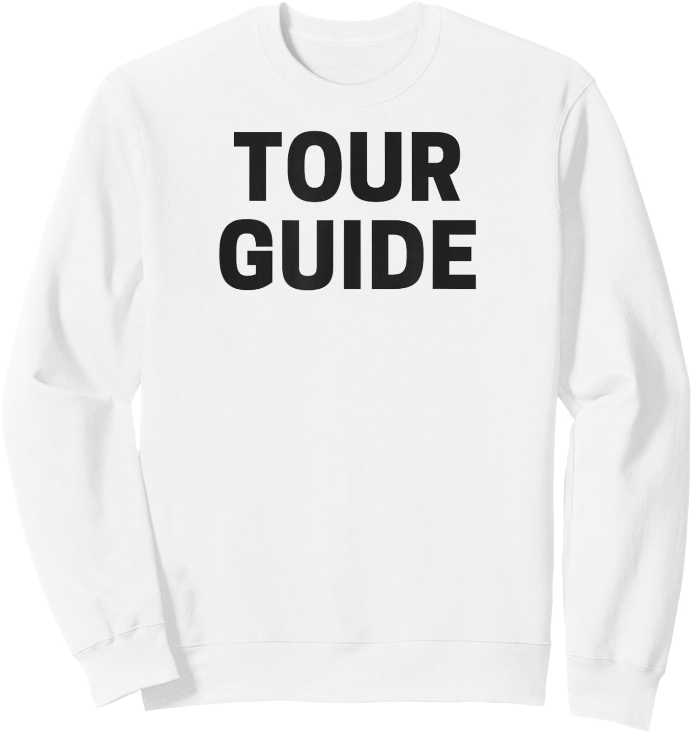 Tour Guide Sweatshirt - Sweatshirt | White