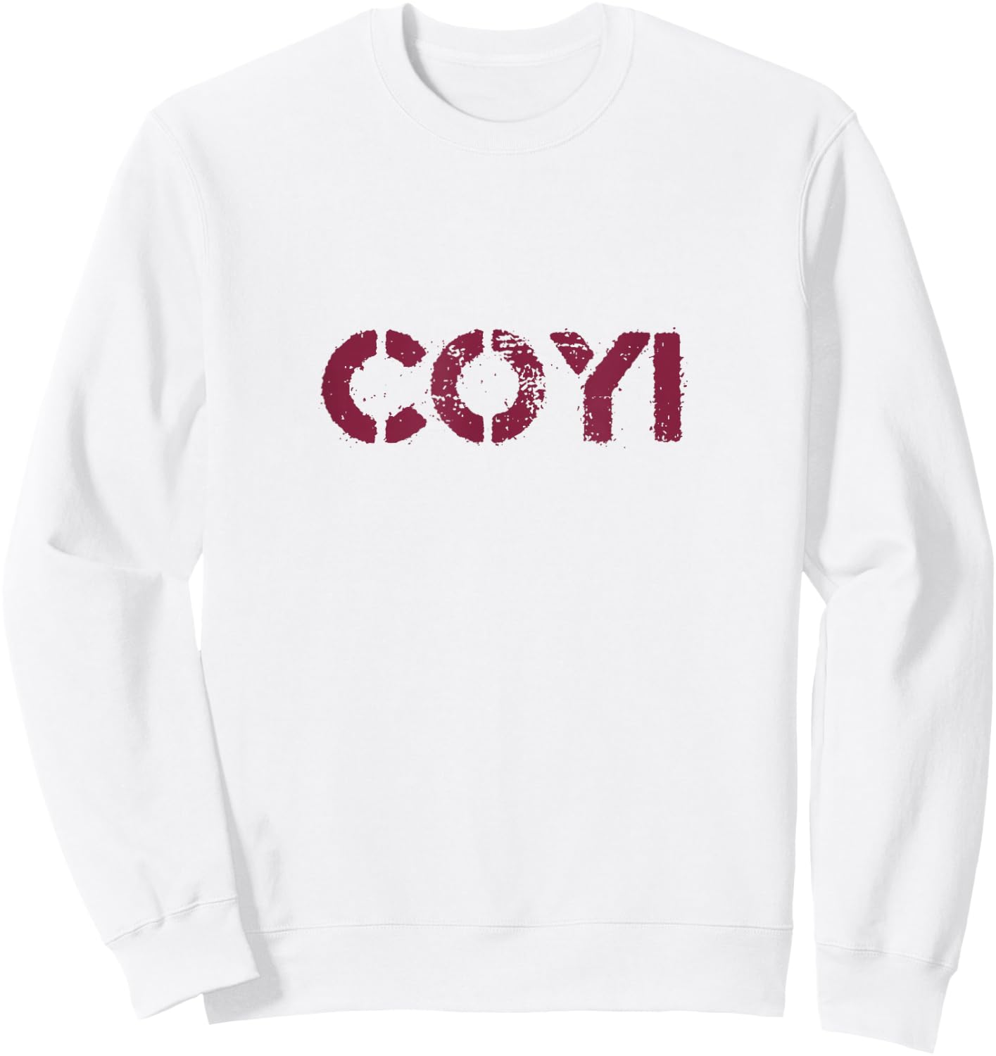 COYI West Ham Fan Soccer T Shirt Sweatshirt - Sweatshirt | White