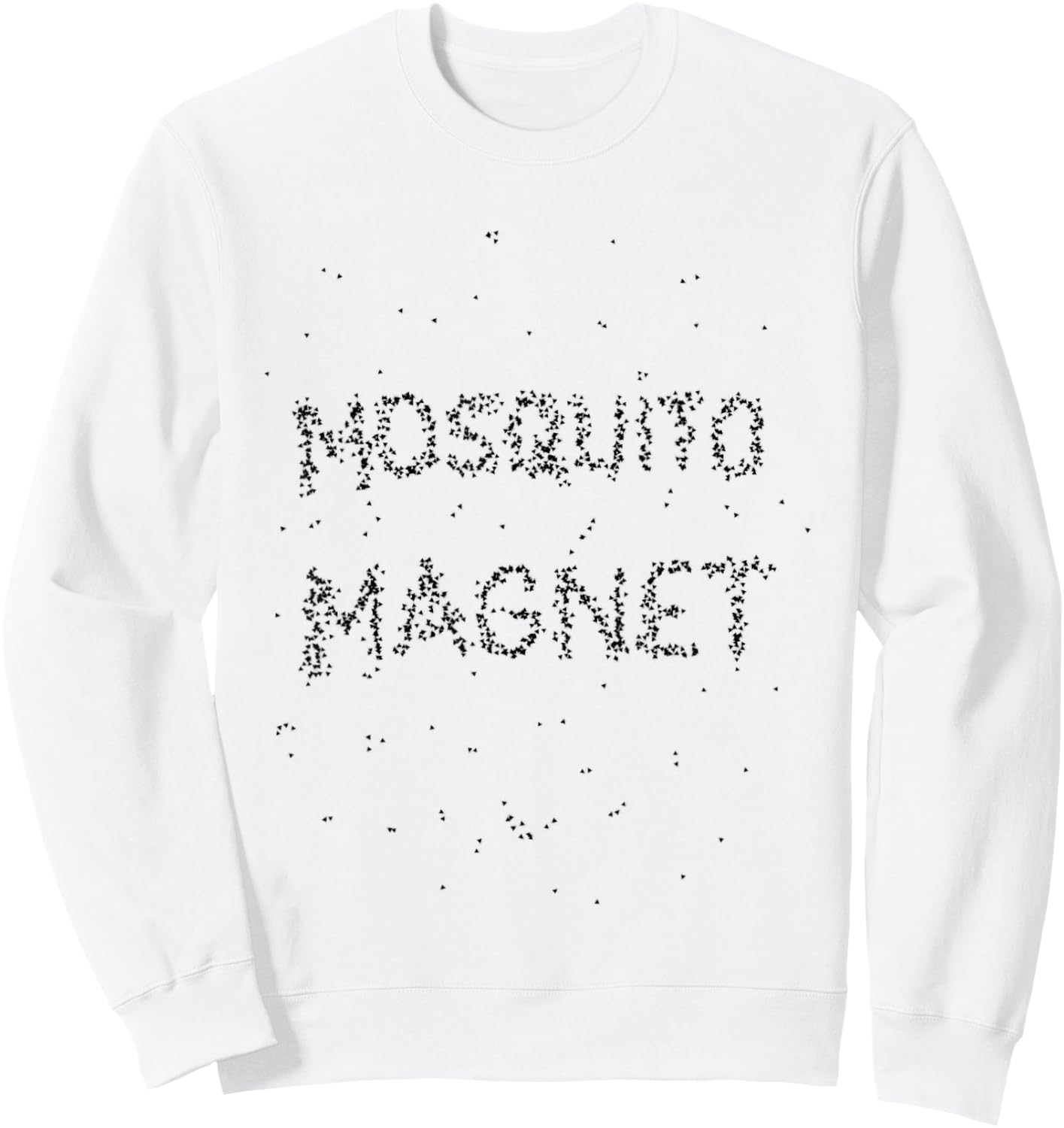 Mosquito Magnet Funny Camping Sweatshirt - Sweatshirt | White
