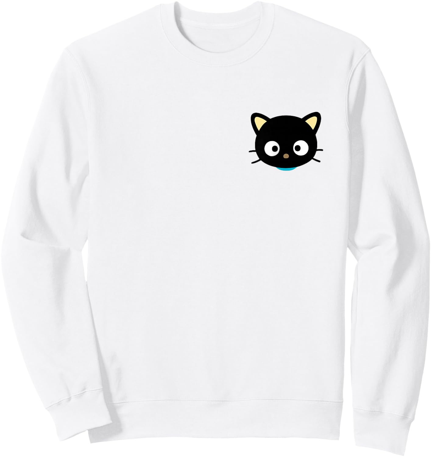Chococat Front and Back Logo Shirt Sweatshirt - Sweatshirt | White