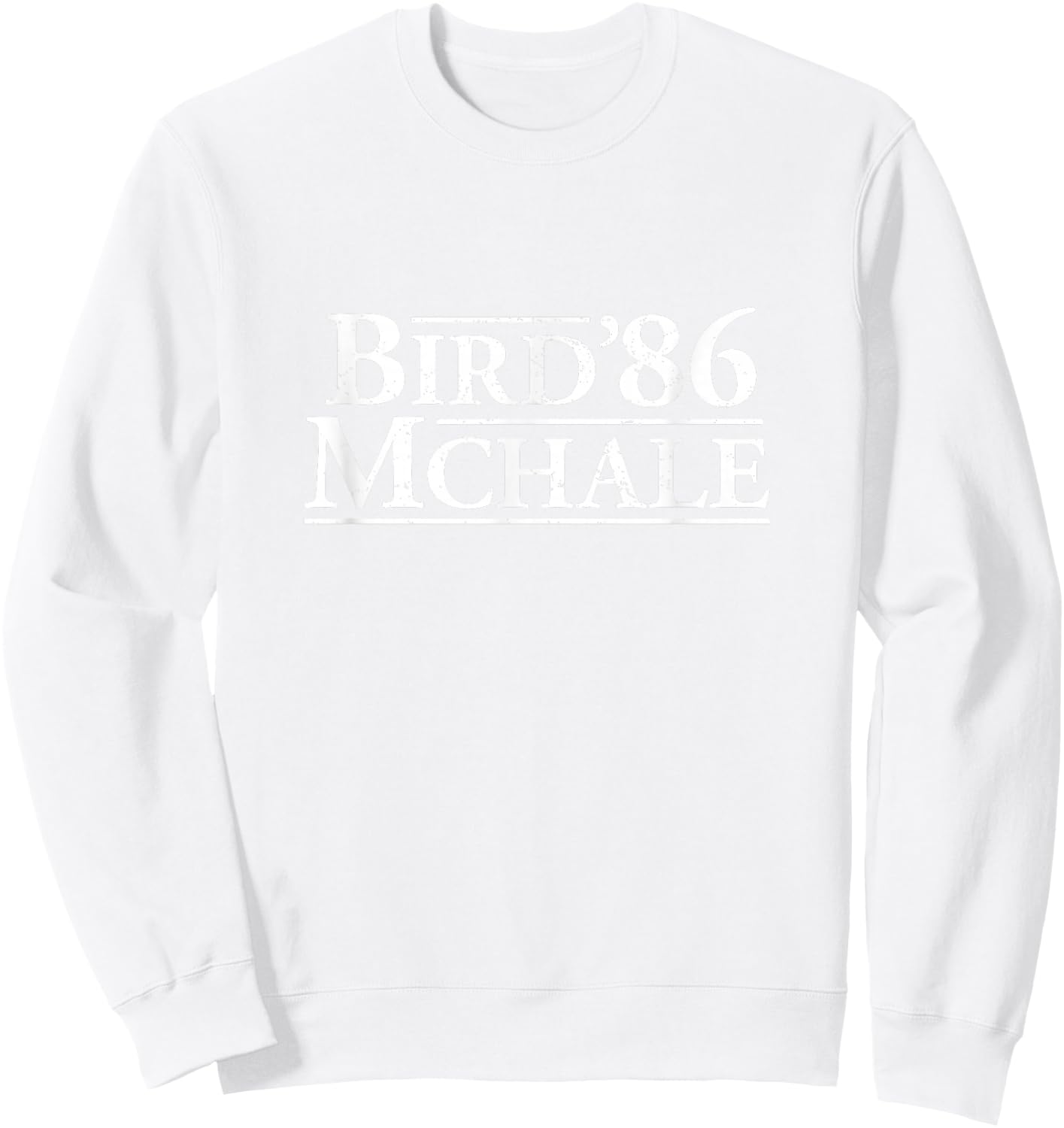 Bird Mchale 1986 Design - Funny Bird Mchale 86 Design Sweatshirt - Sweatshirt | White