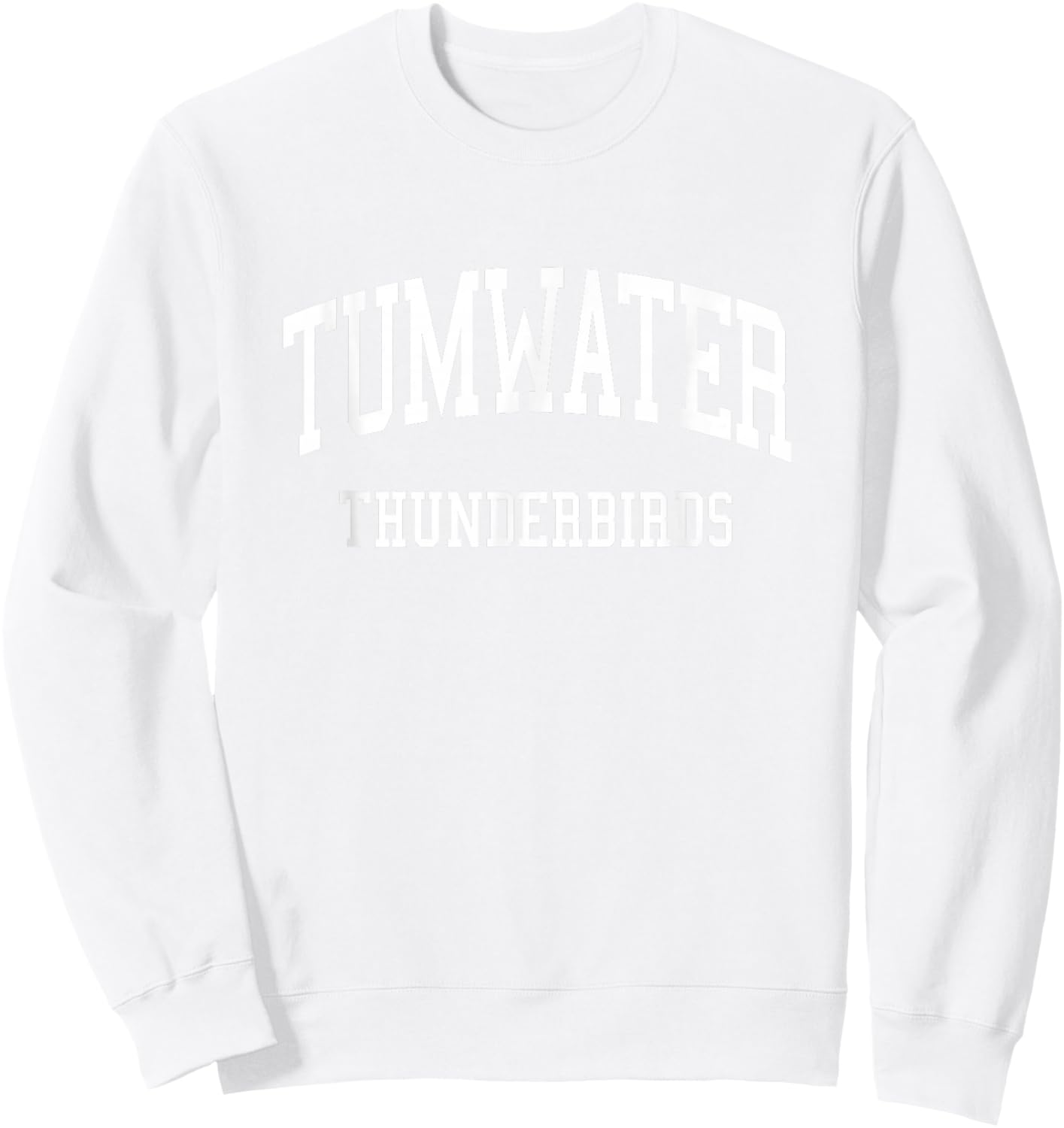 Tumwater High School HS Tumwater WA Retro Sports Sweatshirt - Sweatshirt | White
