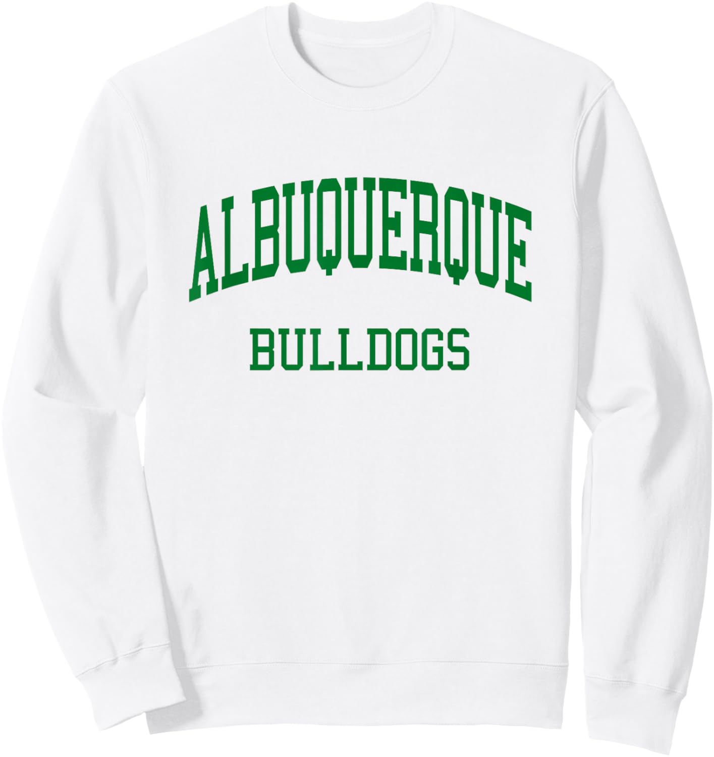 Albuquerque High School HS Albuquerque NM Retro Sweatshirt - Sweatshirt | White