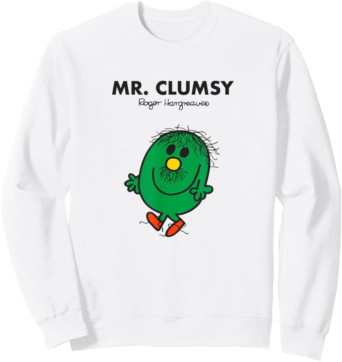 Mr. Men Mr. Clumsy Sweatshirt - Sweatshirt | White
