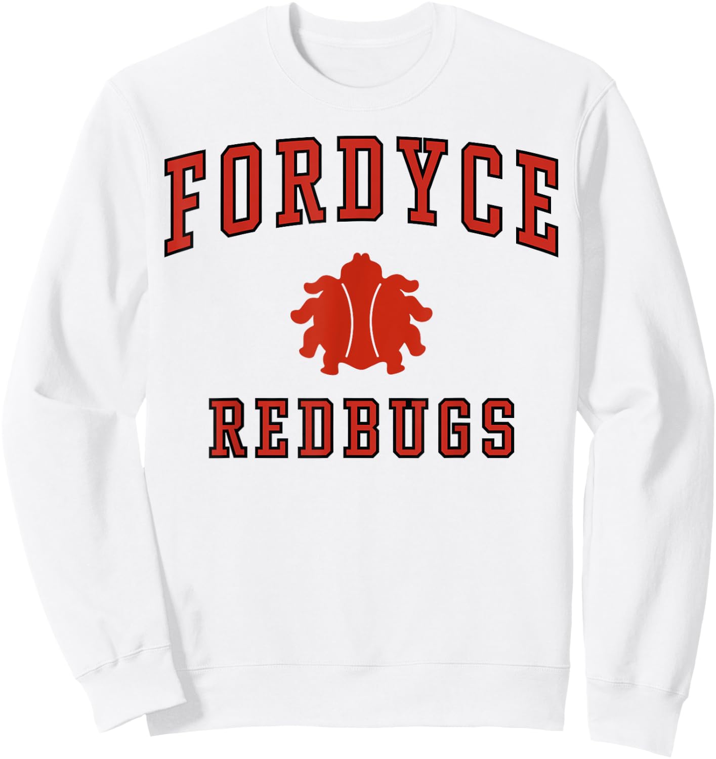 Fordyce High School Redbugs C1 Sweatshirt - Sweatshirt | White