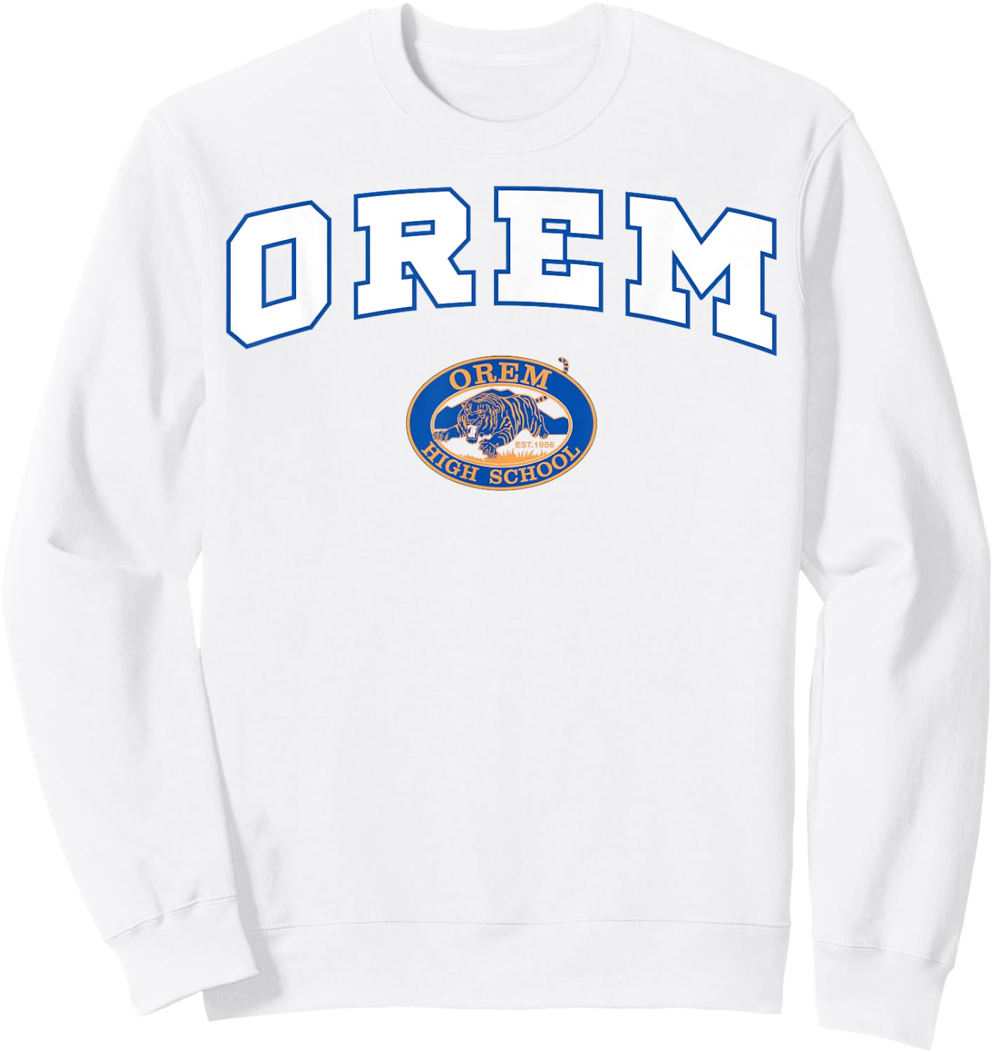 Orem High School Tigers C2 Sweatshirt - Sweatshirt | White