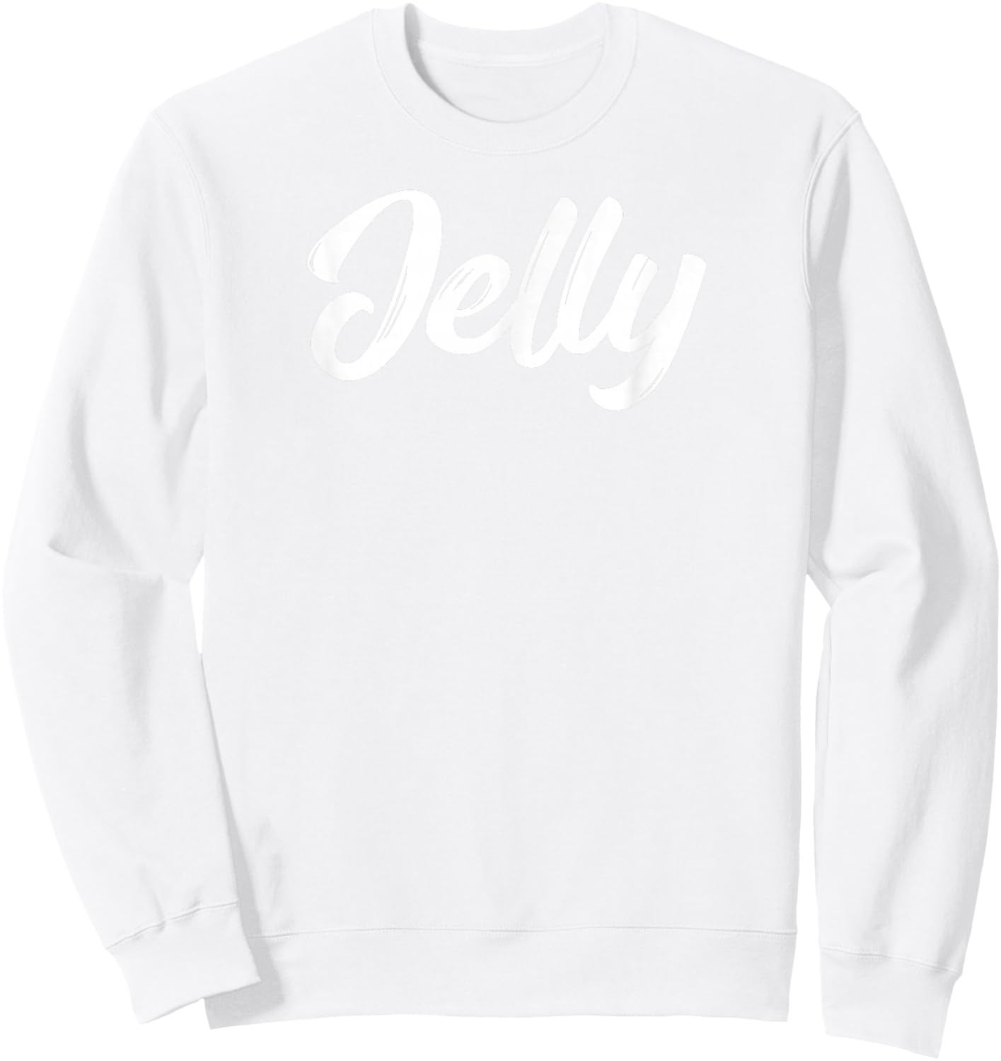 Jelly Peanut Shirt Couples Twins Matching Halloween Costume Sweatshirt - Sweatshirt | White