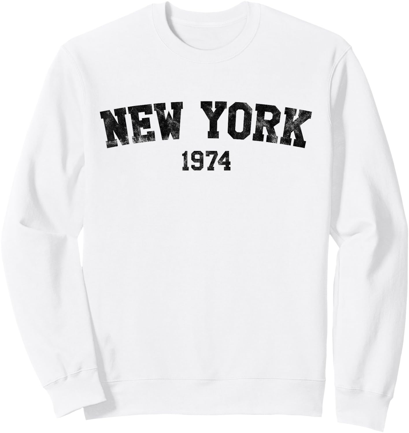 Vintage New York 1974 Sweatshirt - Sweatshirt | White