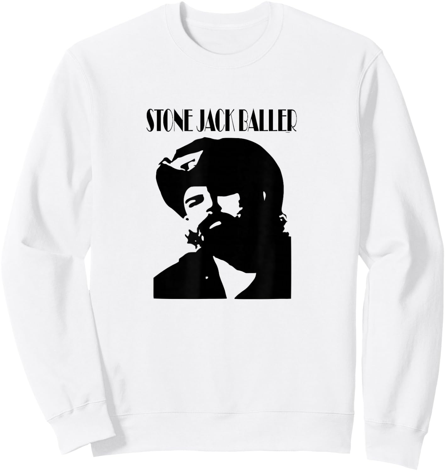 Pigpen T Shirt - Stone Jack Baller Sweatshirt - Sweatshirt | White