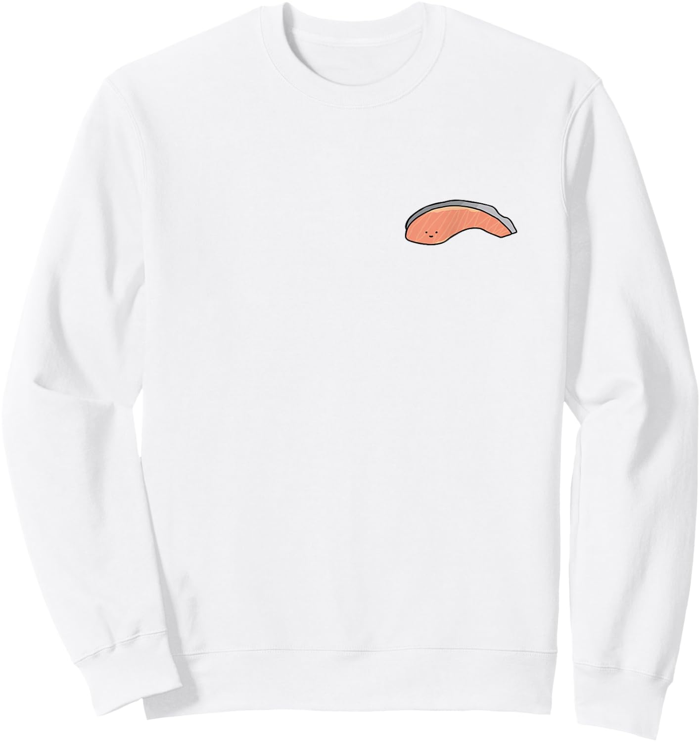 Sanrio Kirimichan Front and Back Logo Shirt Sweatshirt - Sweatshirt | White