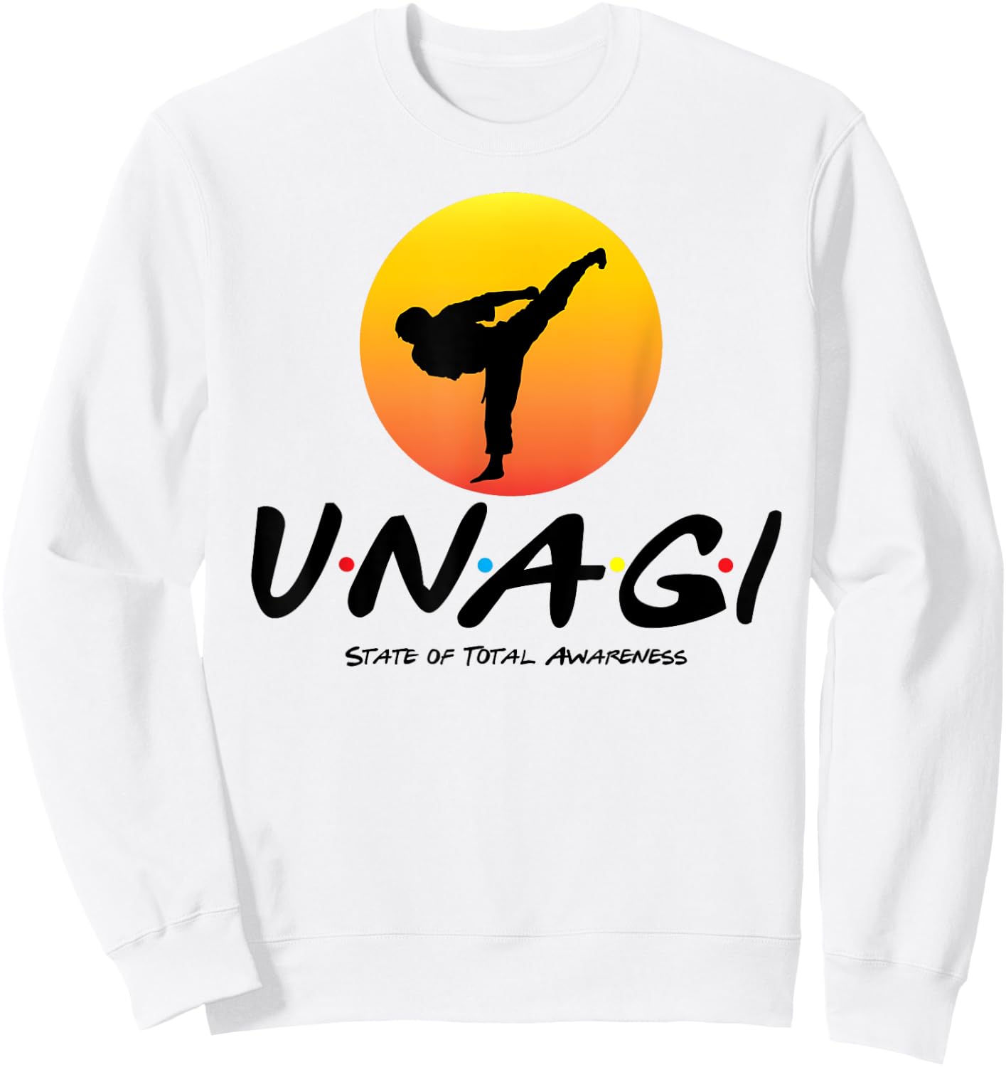 Unagi State of Total Awareness Sushi Sweatshirt - Sweatshirt | White