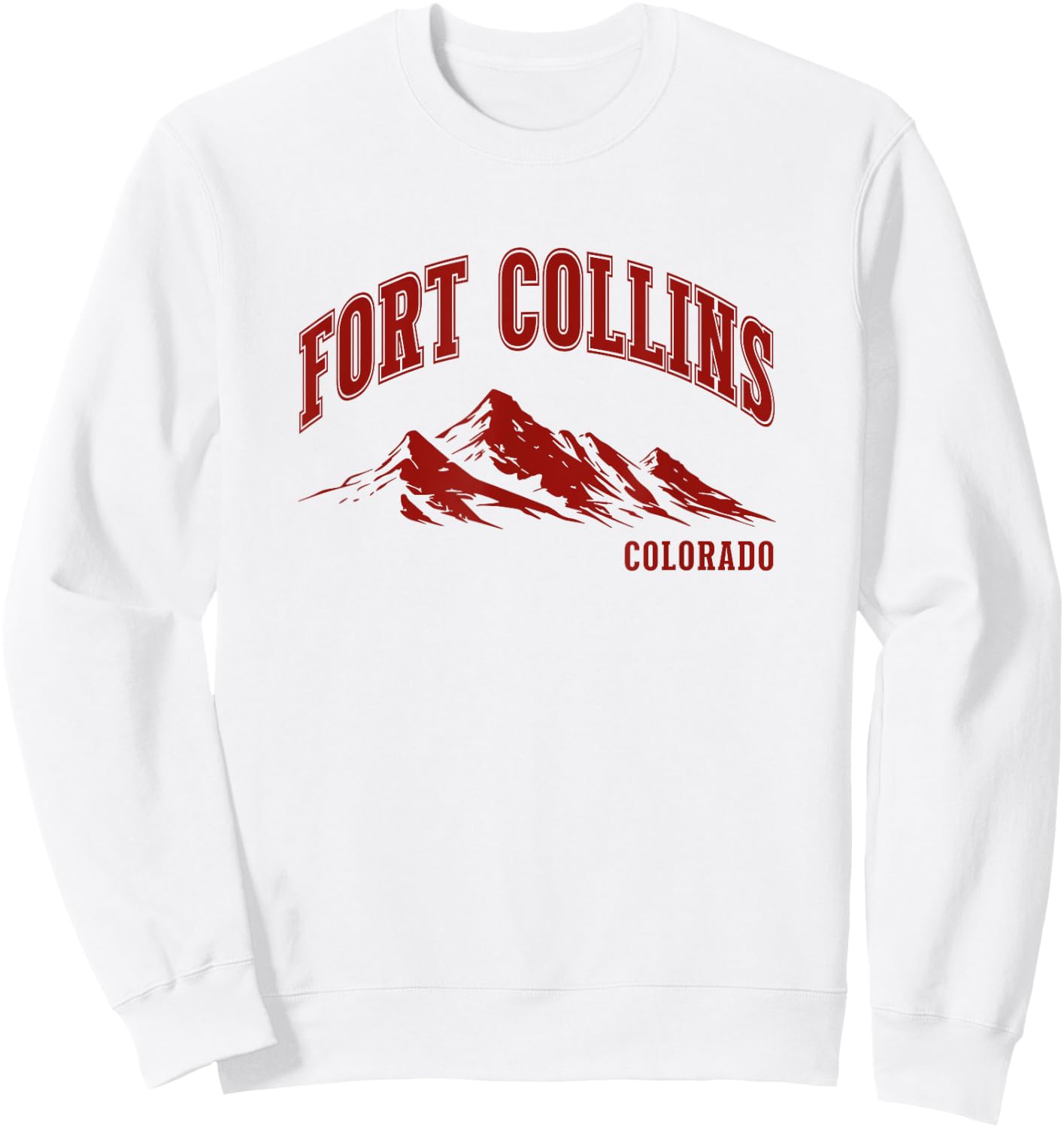 Fort Collins Sweatshirt - Sweatshirt | White