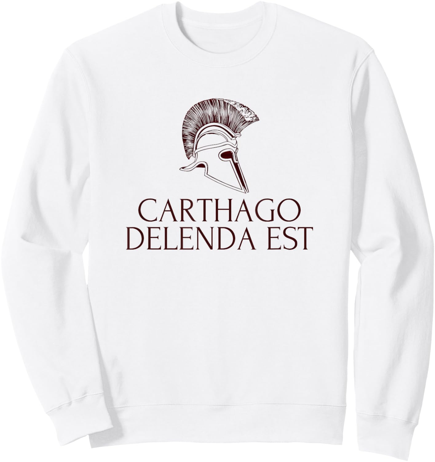 Carthago Delenda Est - Carthage Shirt Sweatshirt - Sweatshirt | White