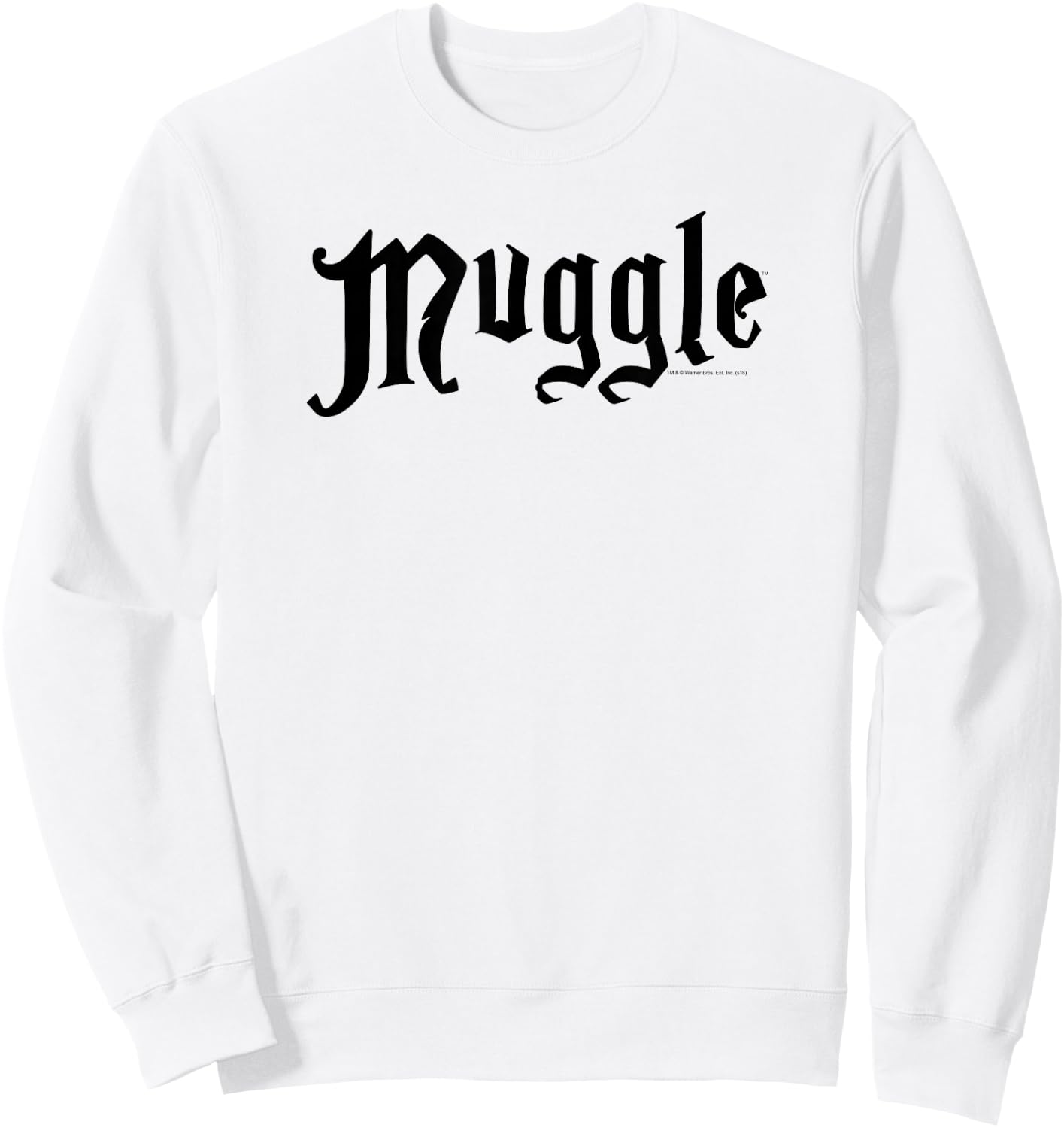 Harry Potter Muggle White Sweatshirt - Sweatshirt | White