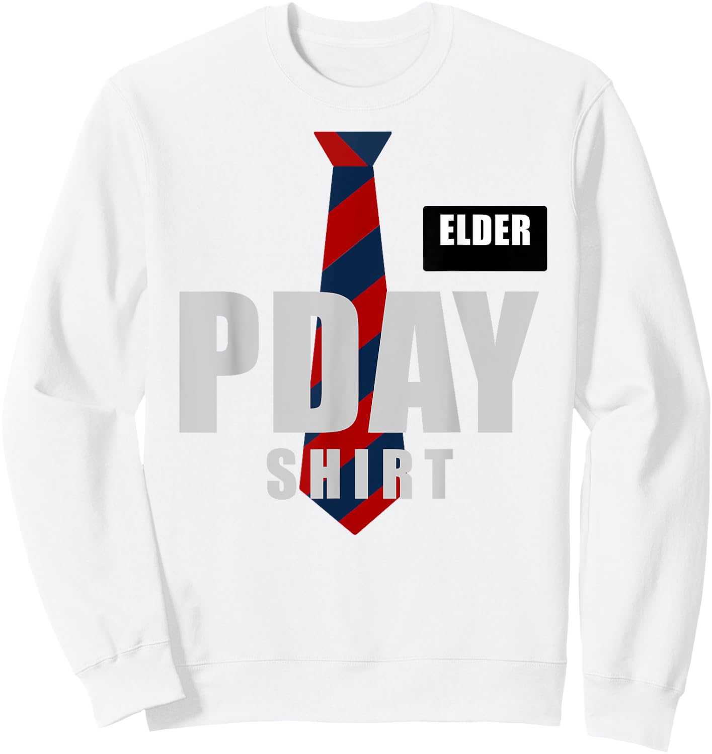 Latter-Day Saint Church Missionary Gift PDAY Sweatshirt - Sweatshirt | White