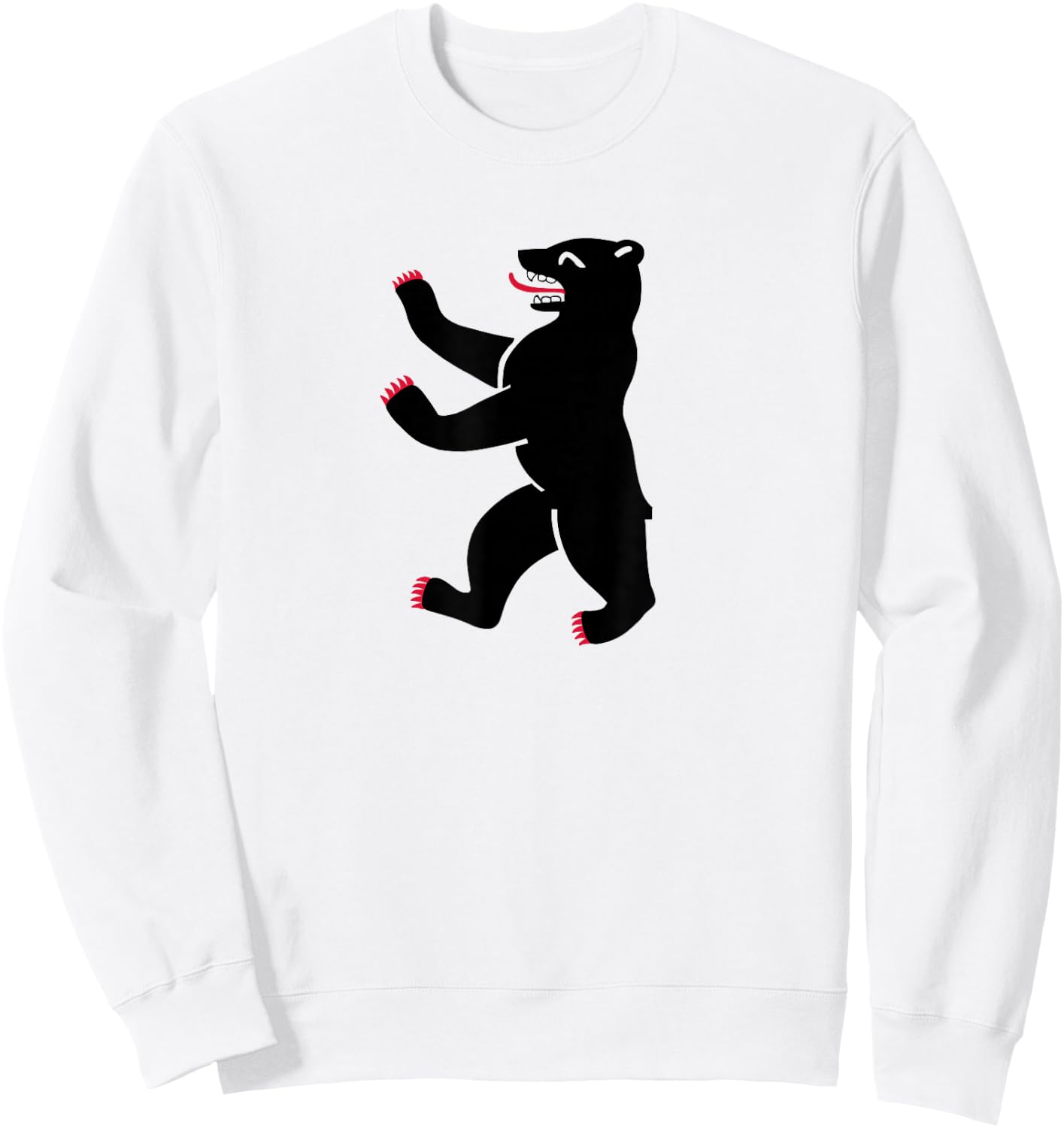 Berlin Bear Sweatshirt - Sweatshirt | White