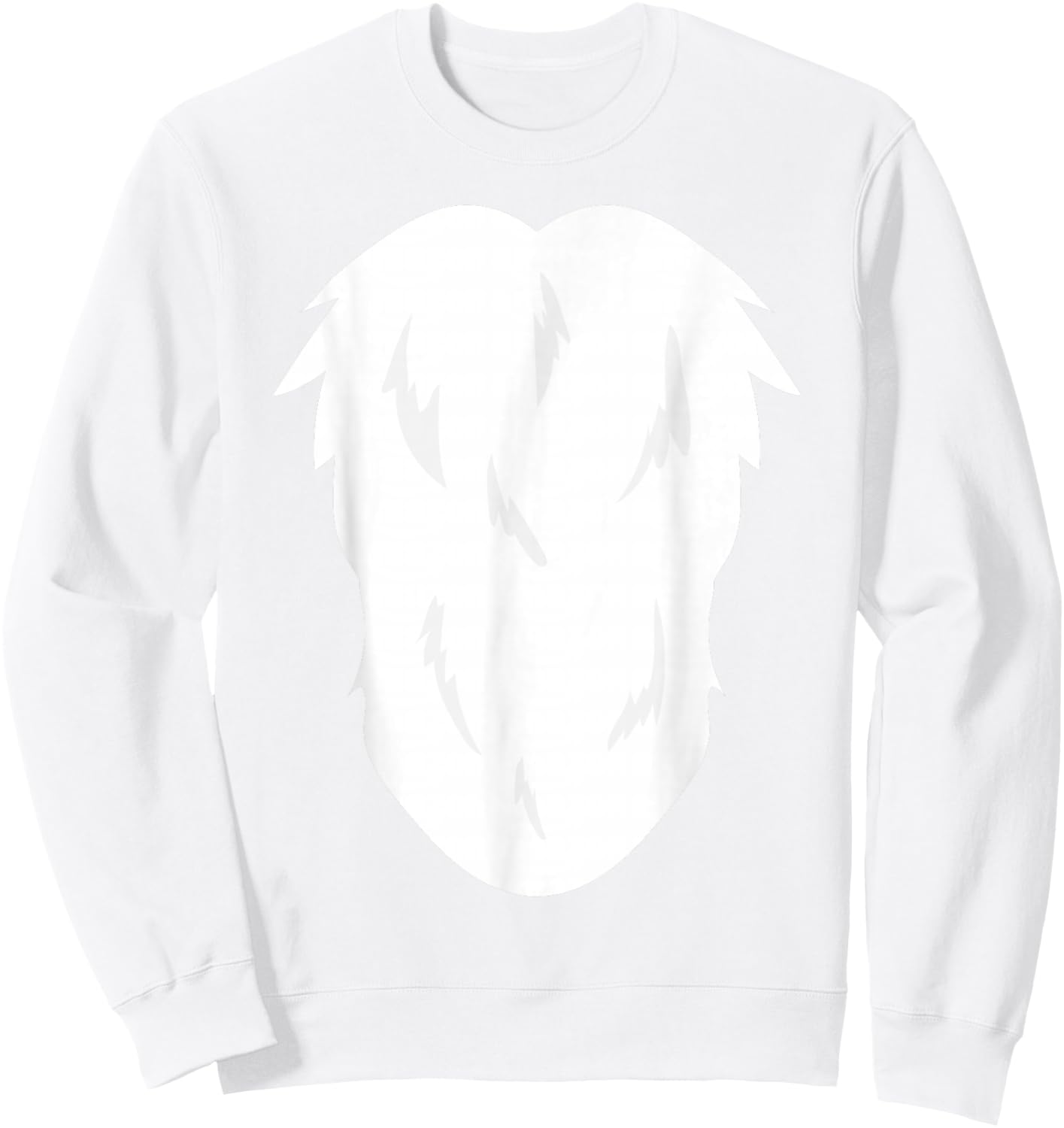Koala Bear Body Belly Costume Easy Cute Sweatshirt - Sweatshirt | White
