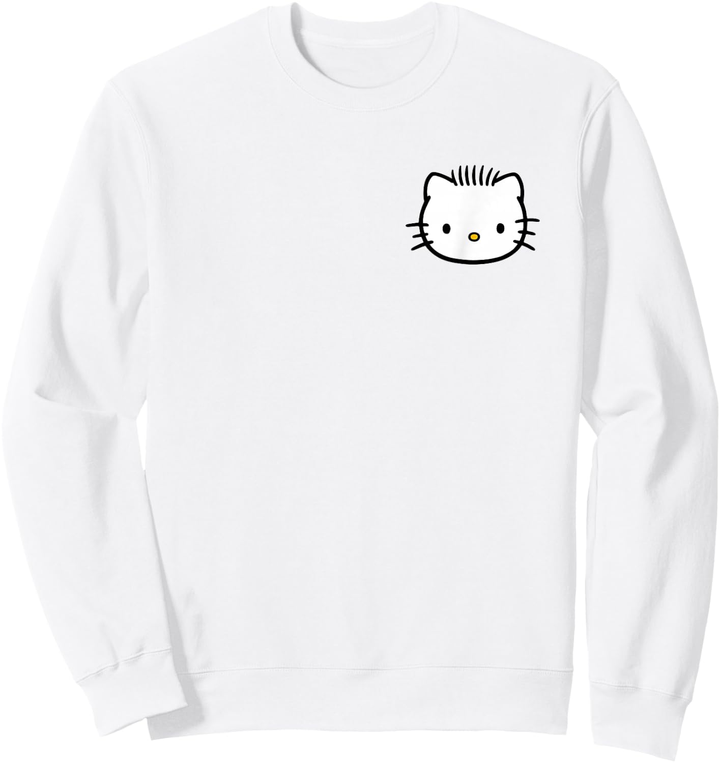 Dear Daniel Front and Back Logo Shirt Sweatshirt - Sweatshirt | White