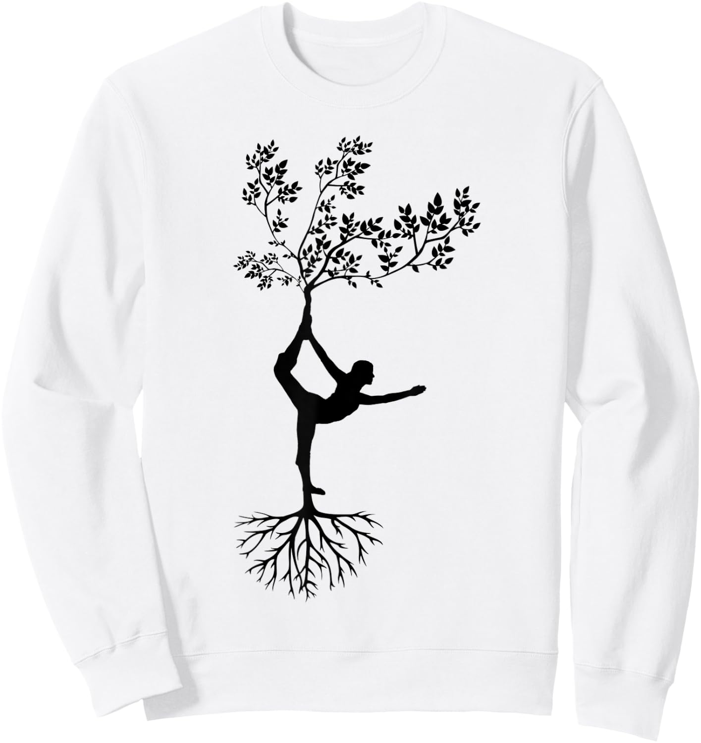 Yoga Shirt Sweatshirt - Sweatshirt | White