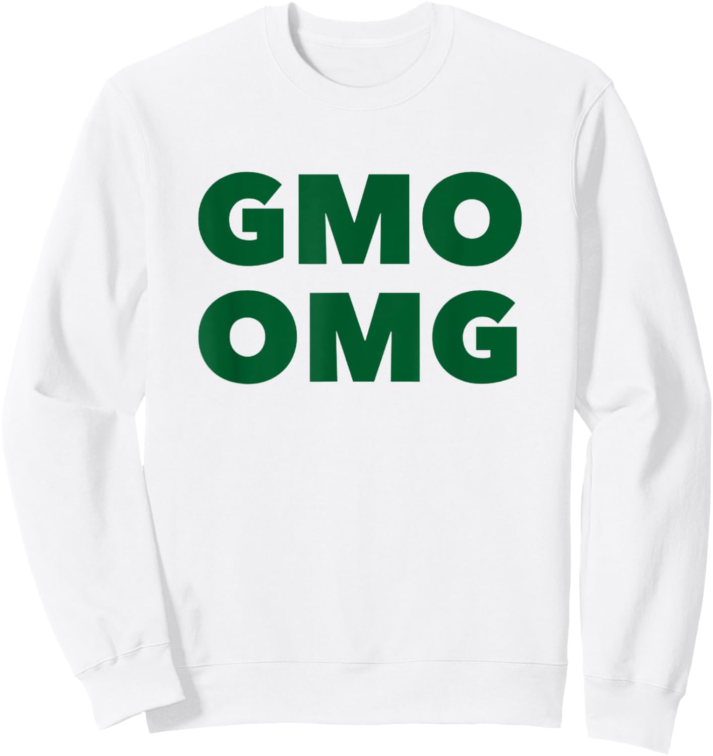 Gmo Omg Sweatshirt - Sweatshirt | White