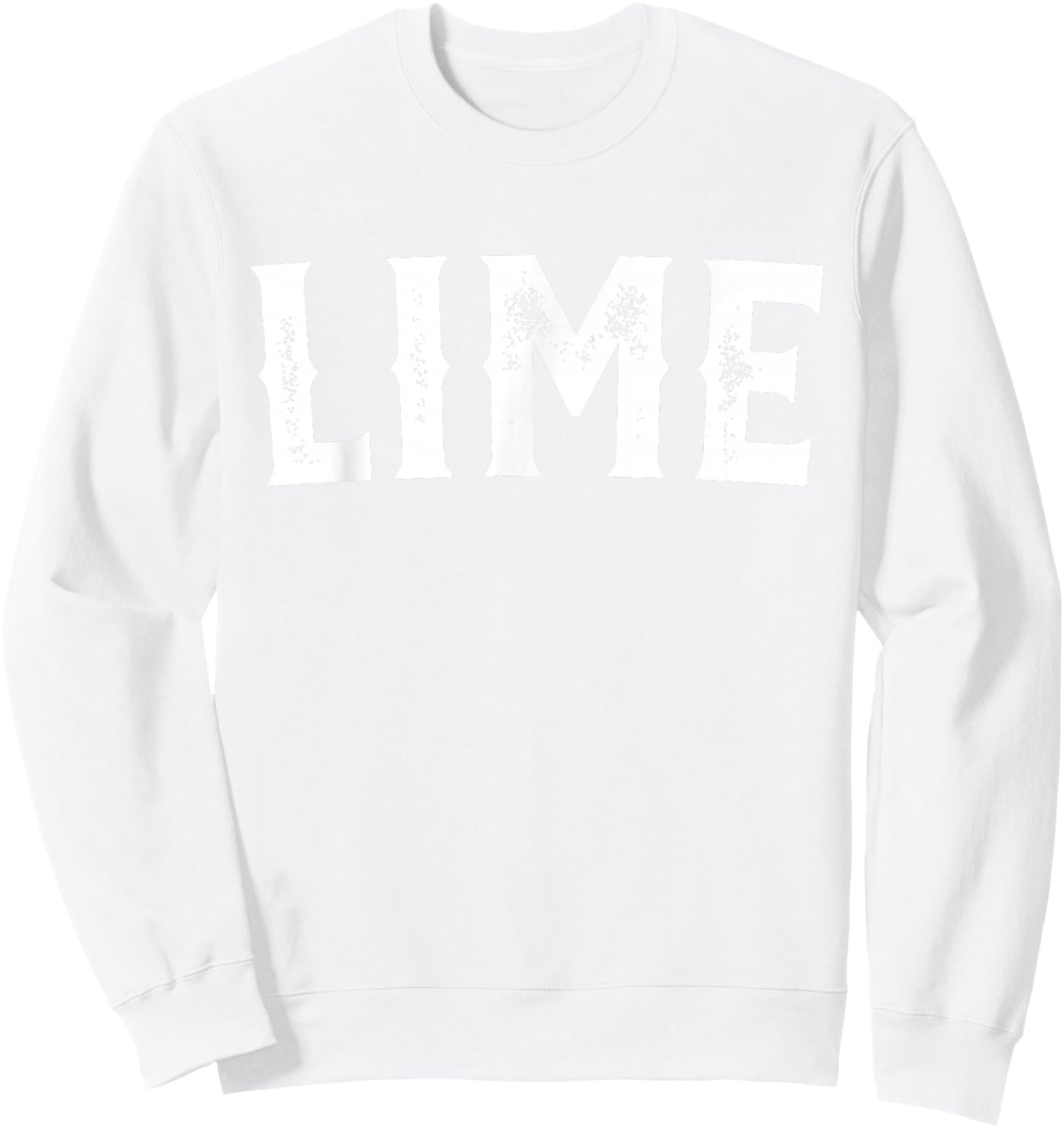 Lime Sweatshirt - Sweatshirt | White